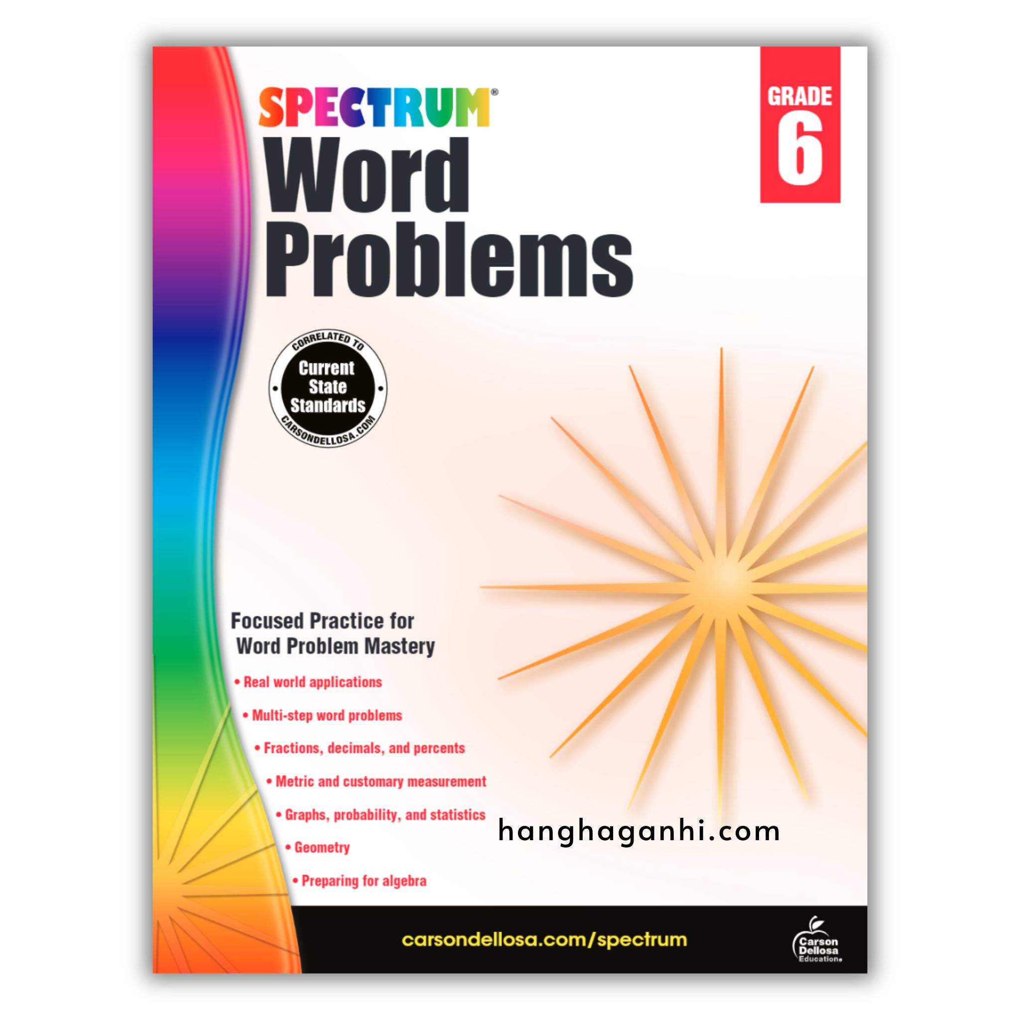 Sách Spectrum Word Problems Workbook Grade 6_thumbnail_0