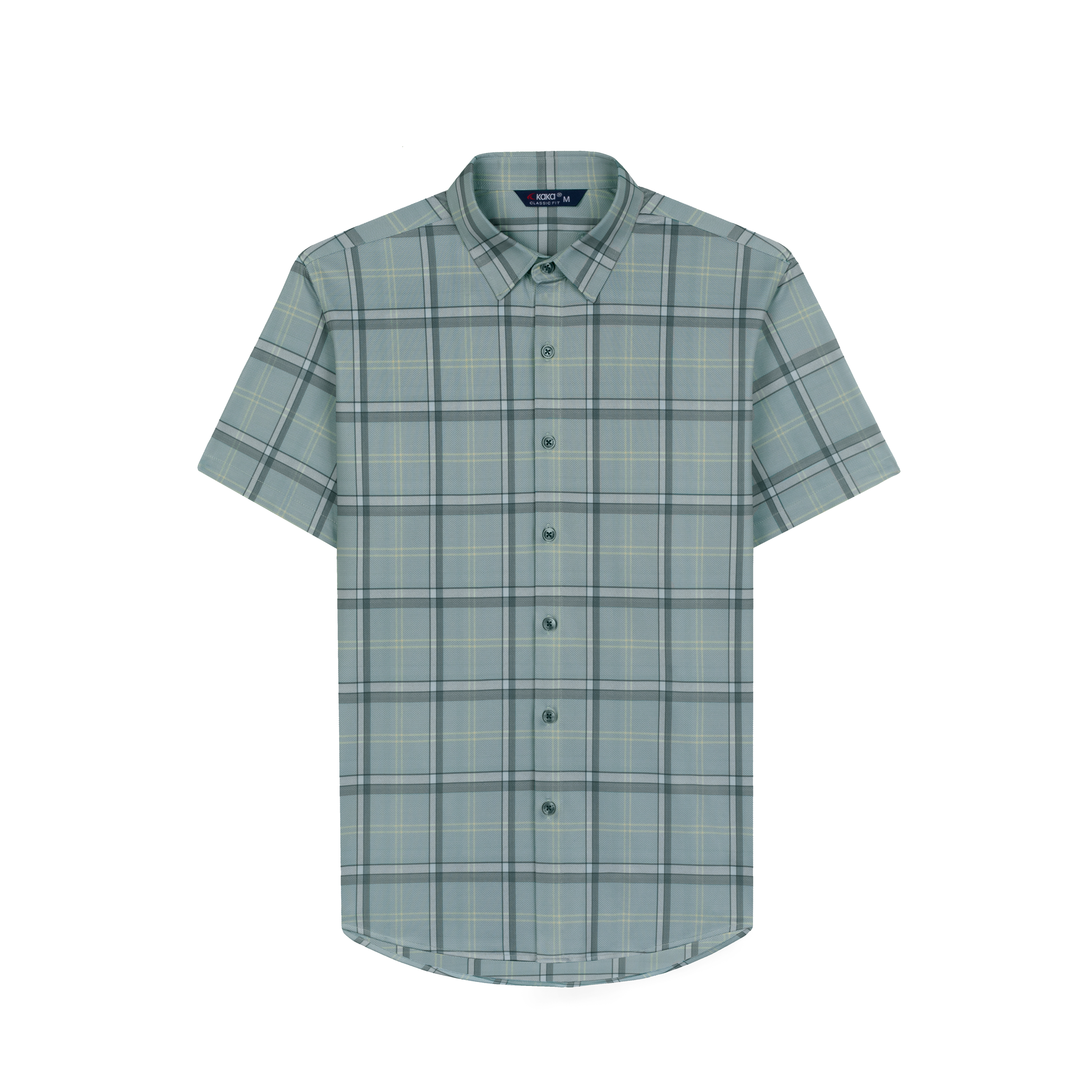 Áo Sơ Mi KaKa Bamboo co giãn kẻ sọc lớn S25_thumbnail_5