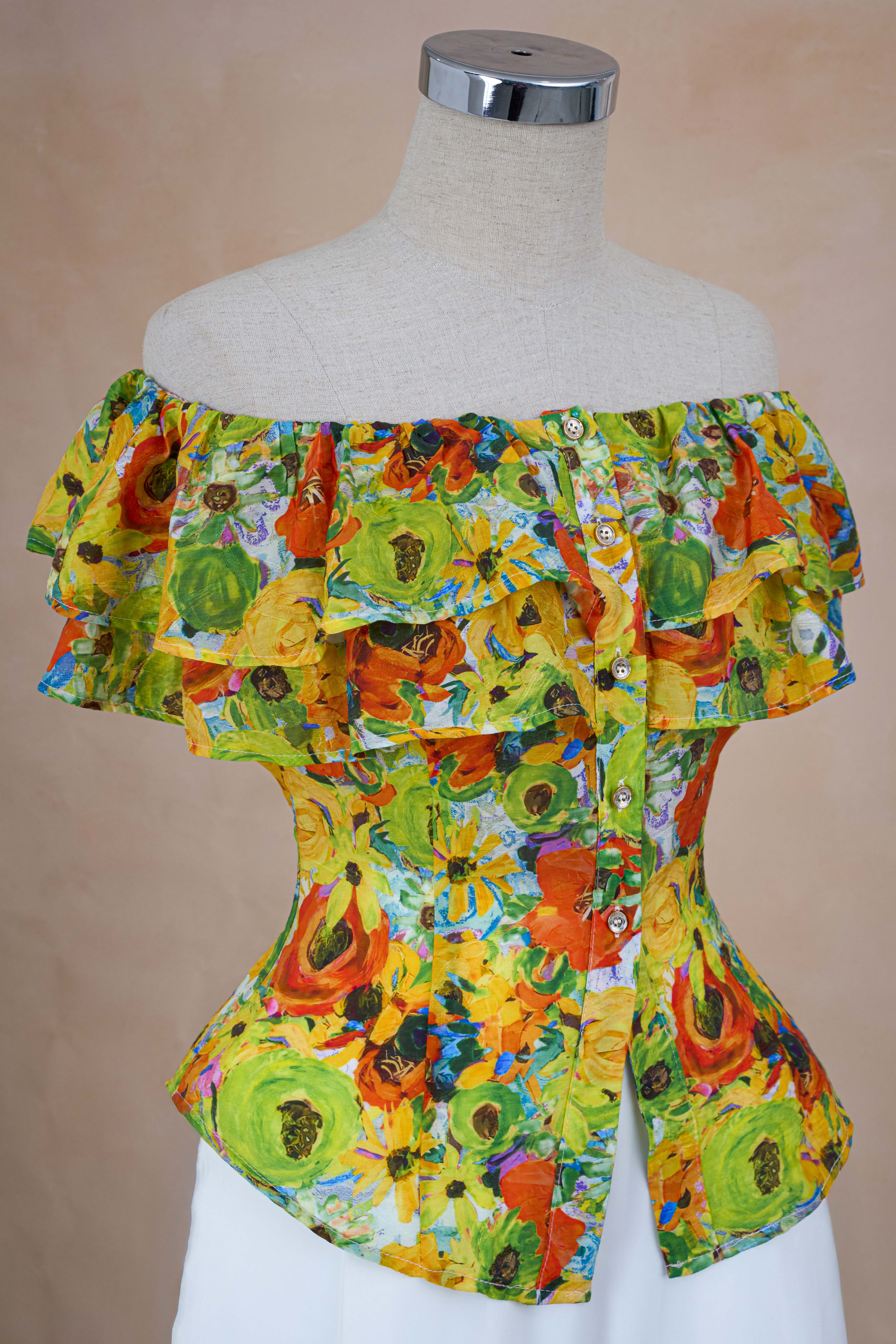 Áo PL Tơ Hoa Trễ Vai_thumbnail_8