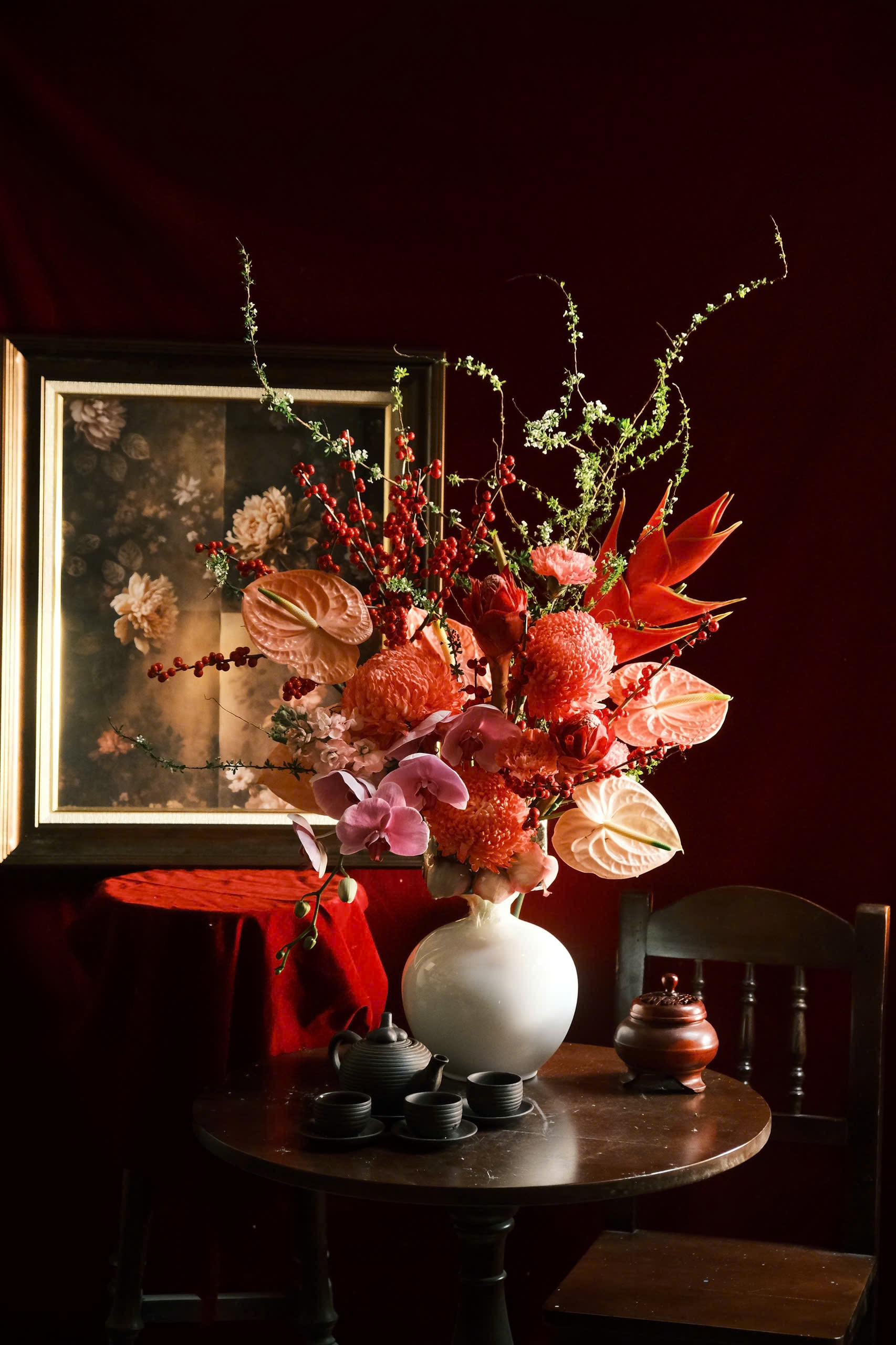 Bình hoa Phú Quý Mãn Đường