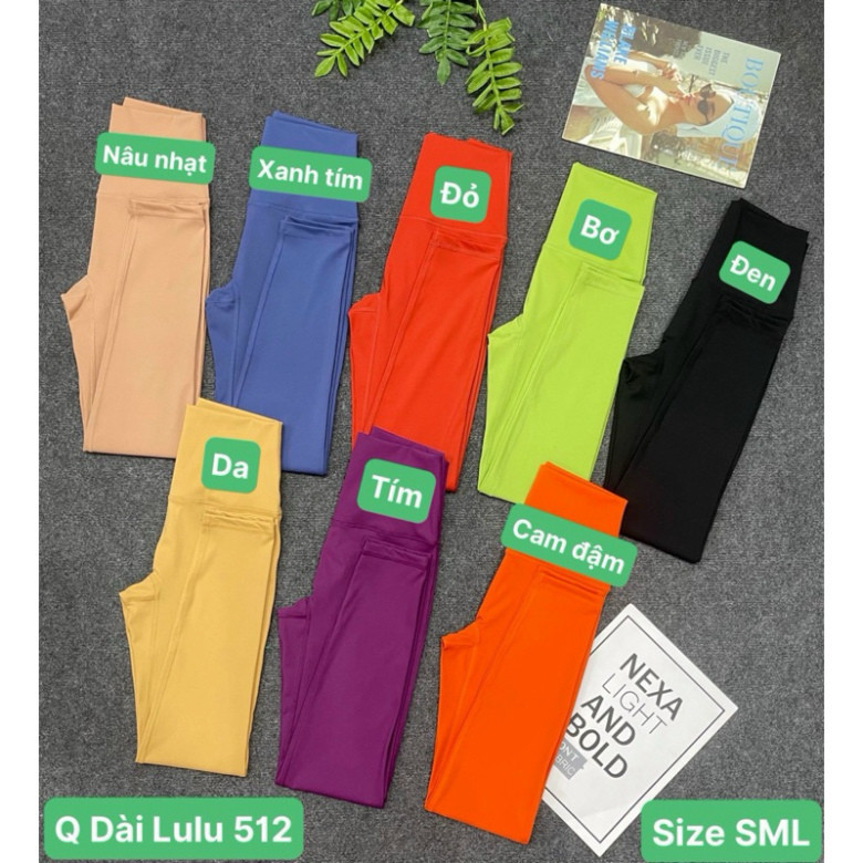 Quần Dài Thể Thao Lulu Dáng Ôm Body