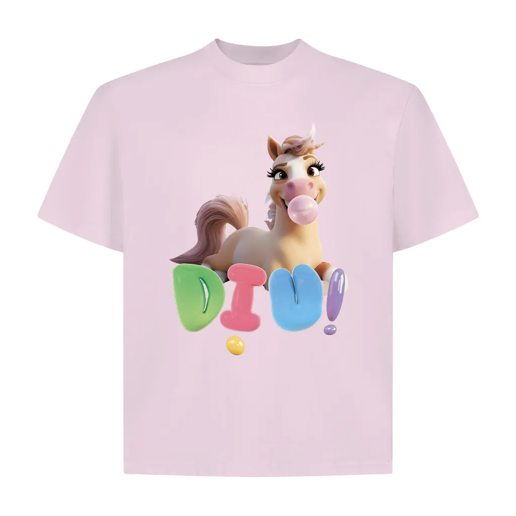 Áo thun nữ form boxy Miucho Club cotton dày dặn thoáng mát cổ tròn hình ngựa dễ thương in mix 2828_thumbnail_18