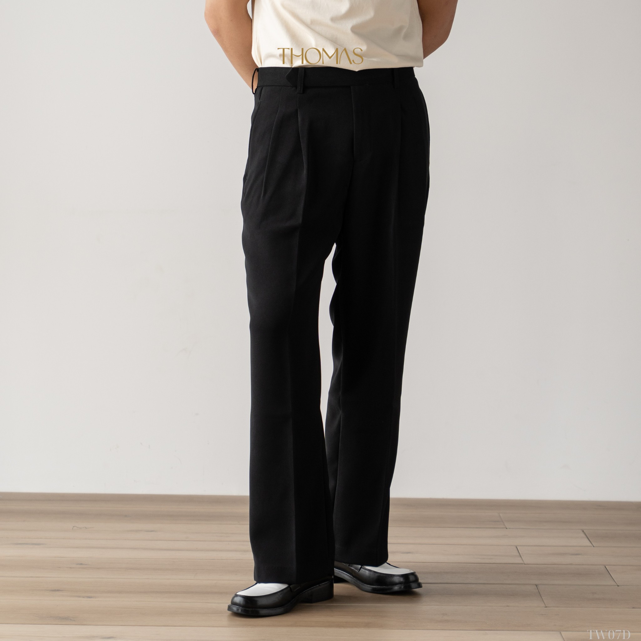 Quần Dài Basil Vải Thái Form Semi-Wide_thumbnail_1