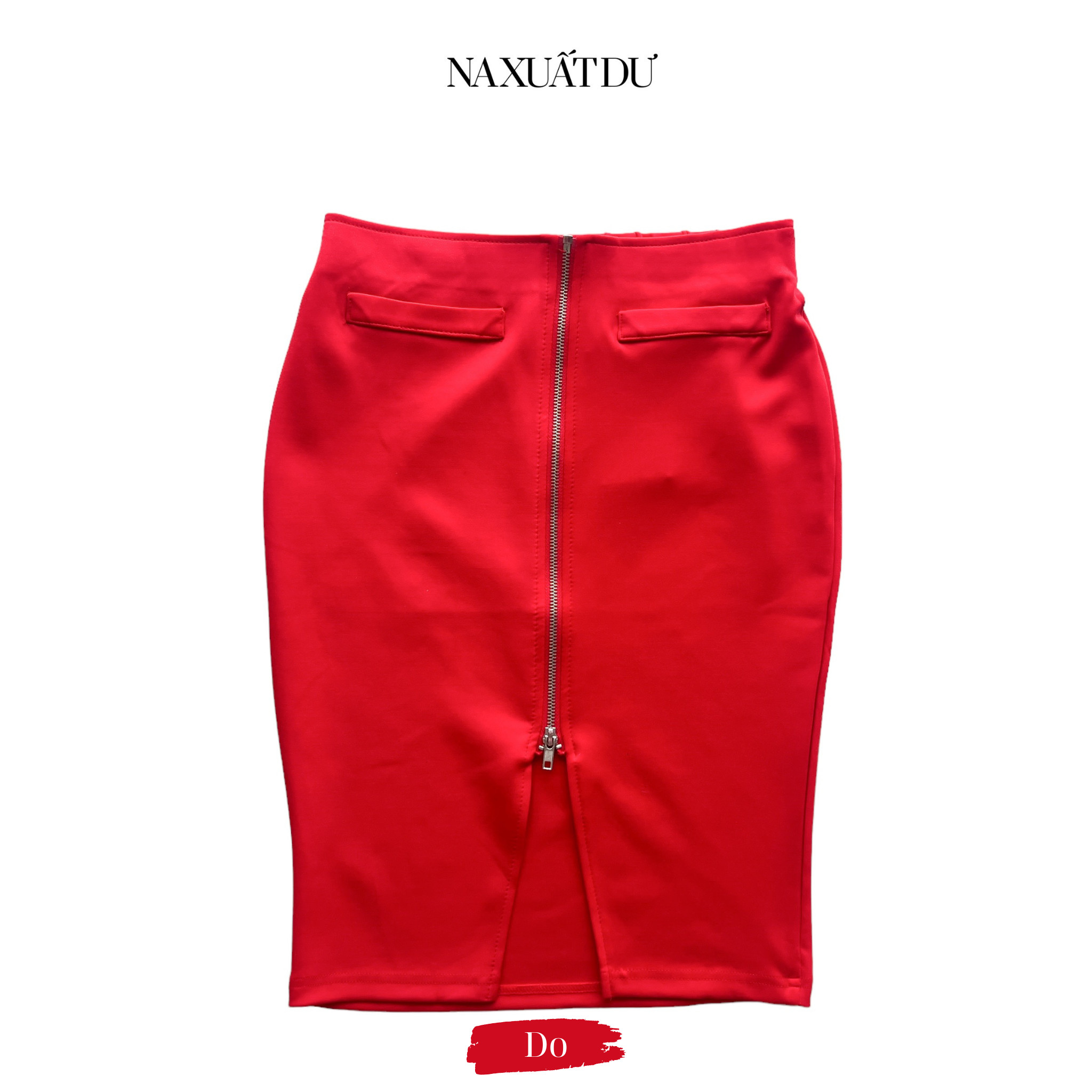 Chân váy bút chì dây kéo trước nữ - V197 (SALE) - TK_thumbnail_3