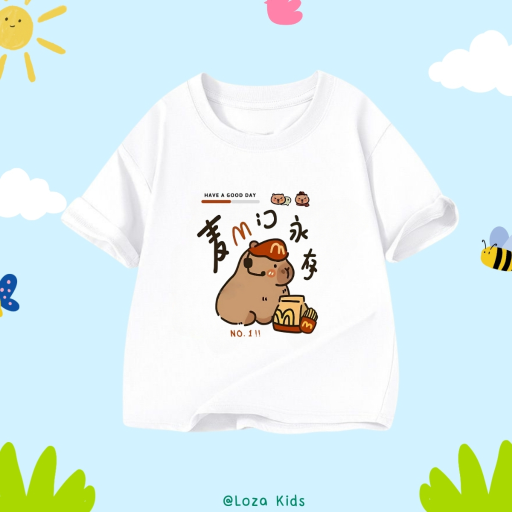 Áo phông cho bé in hình CapyBara nhiều mẫu - Loza Kids  AT024_thumbnail_3