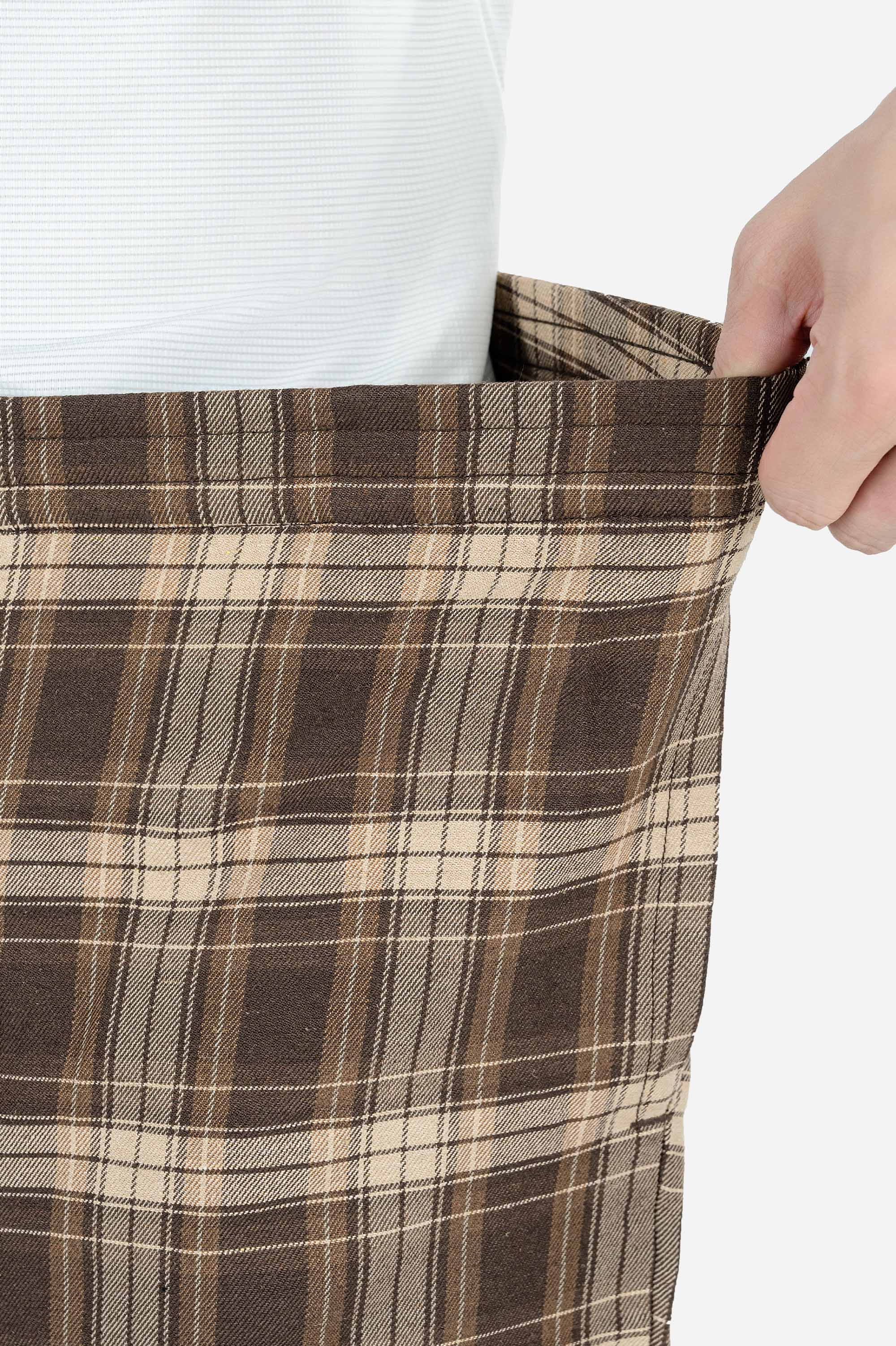 Quần Soọc Kẻ Caro Nam Trung Niên ANCHI Chất Liệu Cotton Dáng Suông Dài Qua Gối_thumbnail_19