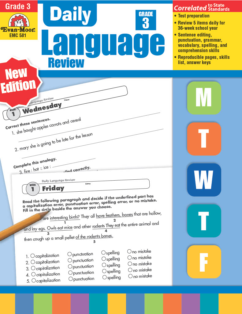Daily Language Review Grade 3