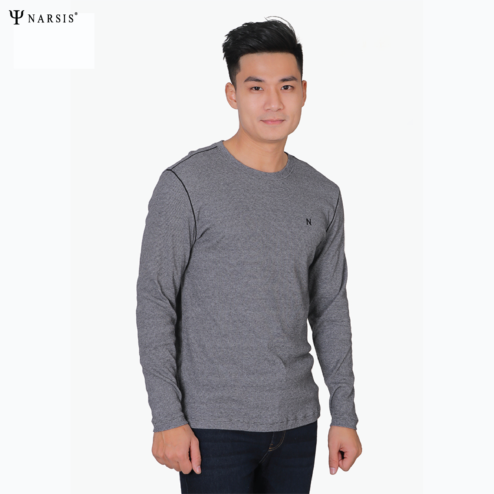 ÁO NAM NARSIS D8075 NARSIS CHẤT LIỆU THOÁNG MÁT, DỄ CHỊU, THOẢI MÁI CẢ NGÀY, DỄ VẬN ĐỘNG_thumbnail_2