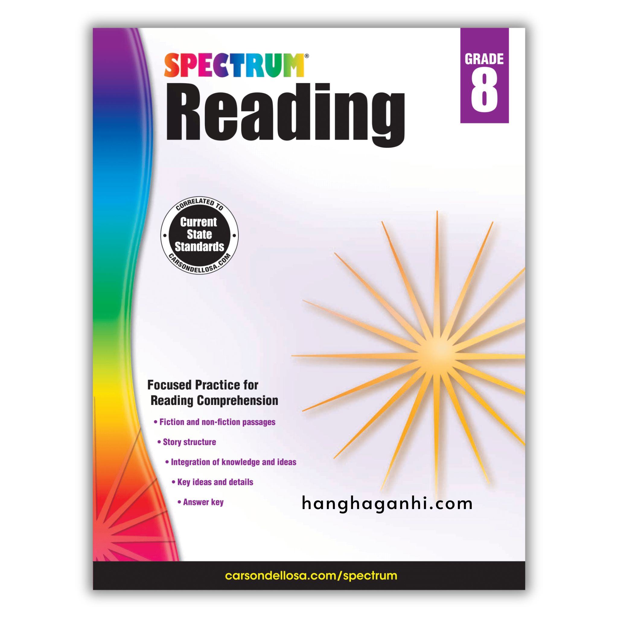 Sách Spectrum Reading Workbook Grade 8_thumbnail_0