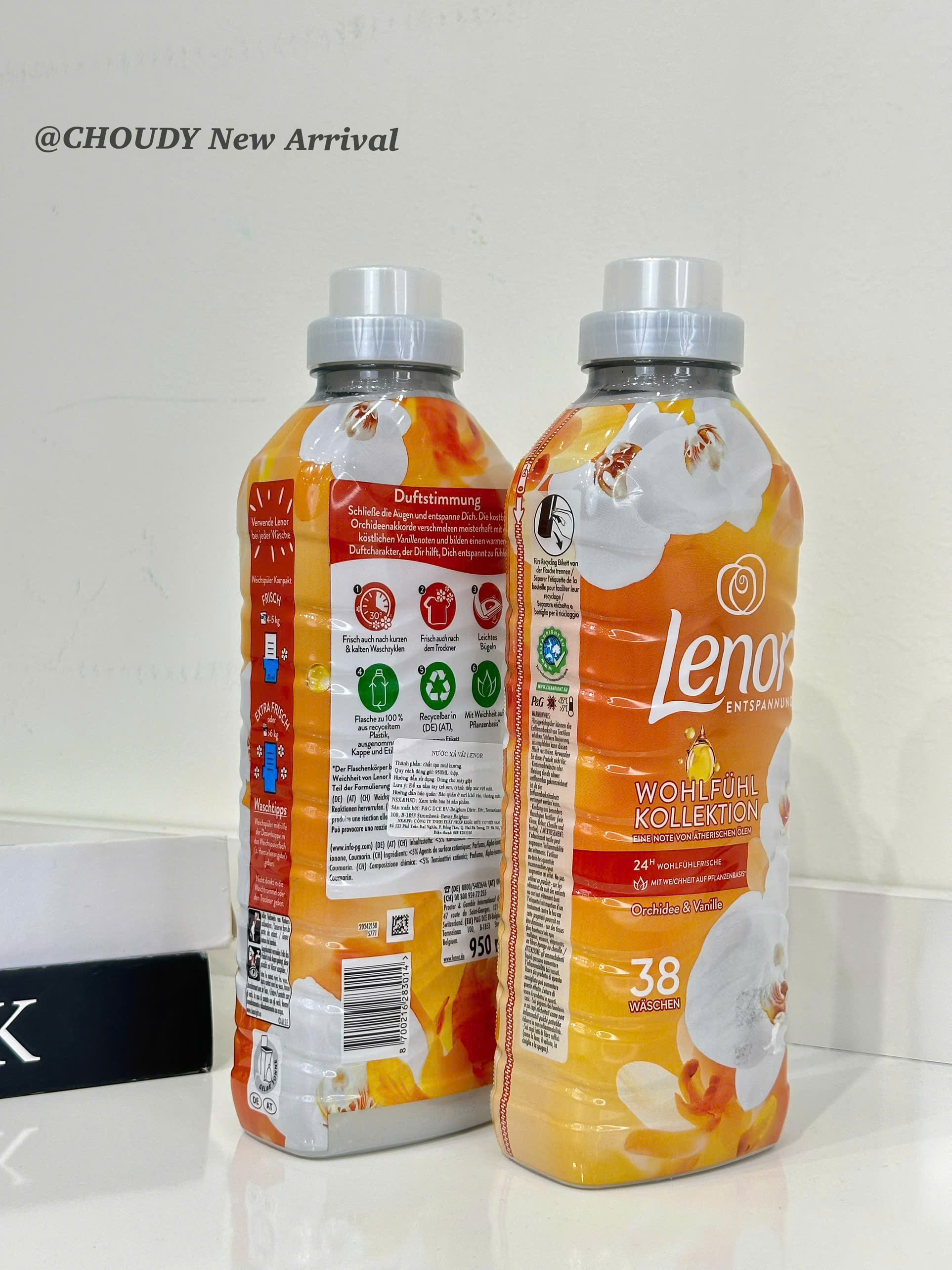 K63 NƯỚC XẢ VẢI ORCHIDEE & VANILLE 950ML_thumbnail_2