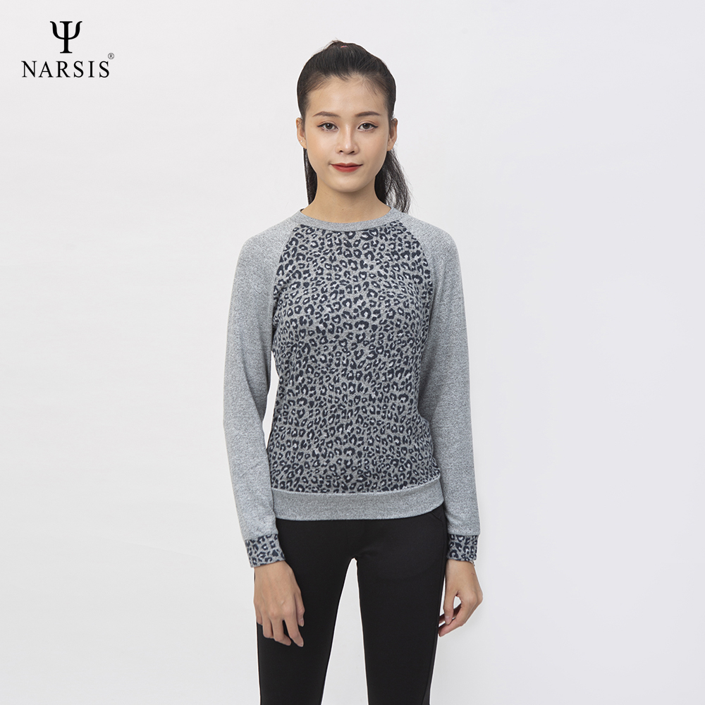 ÁO THU ĐÔNG NỮ L0025 NARSIS VẢI LEN COTTON ẤM ÁP, THOÁNG MÁT, GIỮ ẤM TỐT, MỀM MẠI_thumbnail_3