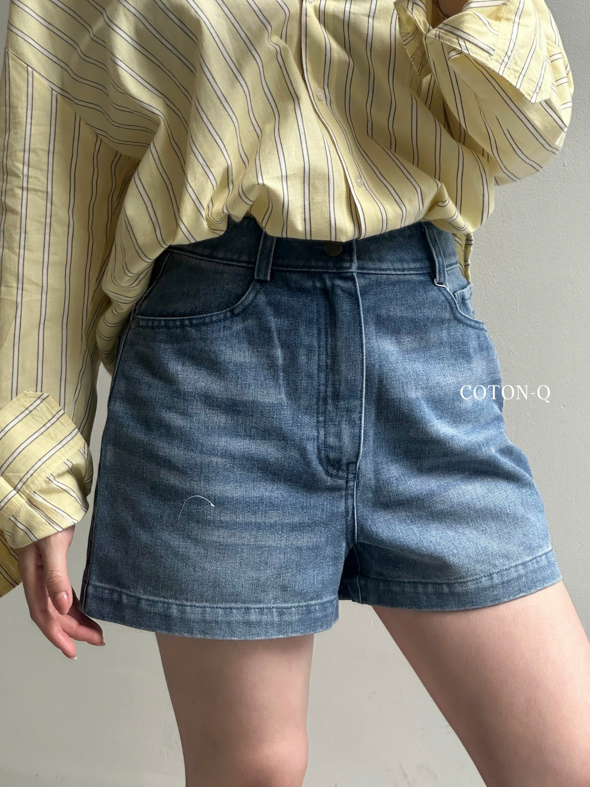Quần đùi nữ Coton Q jean_thumbnail_12