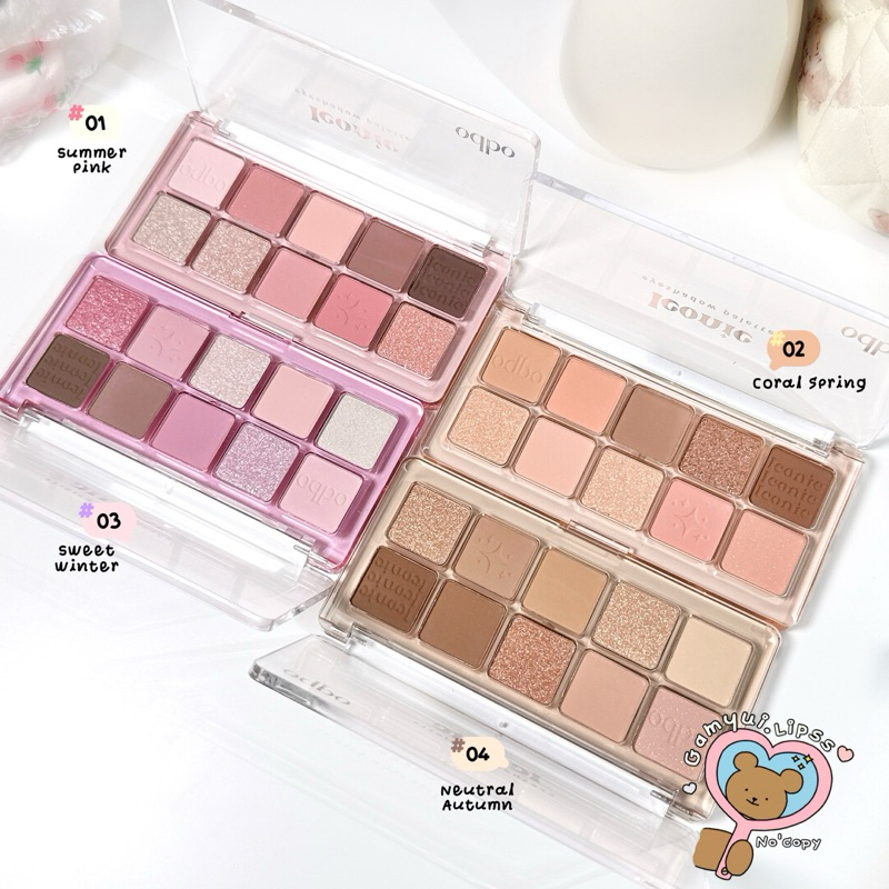 [ODBO] Bảng phấn mắt 10 ô Odbo Iconic (OD2029)