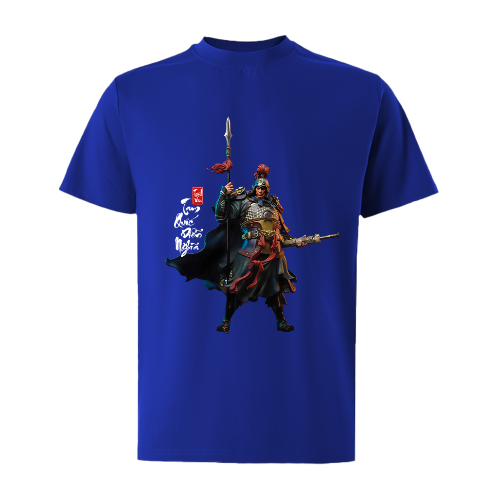 Áo phông nam tam quốc diễn nghĩa nhiều màu nhiều màu ATD1484 Miucho Iconic vải cotton in artwork_thumbnail_20