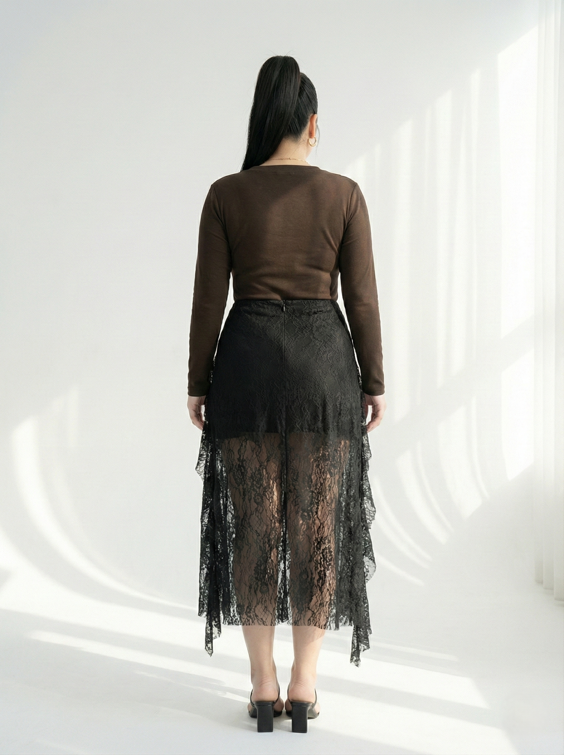 Chân váy ren nhún kiểu bigsize CV036 dành cho nàng mũm mĩm từ 55-95kg_thumbnail_3