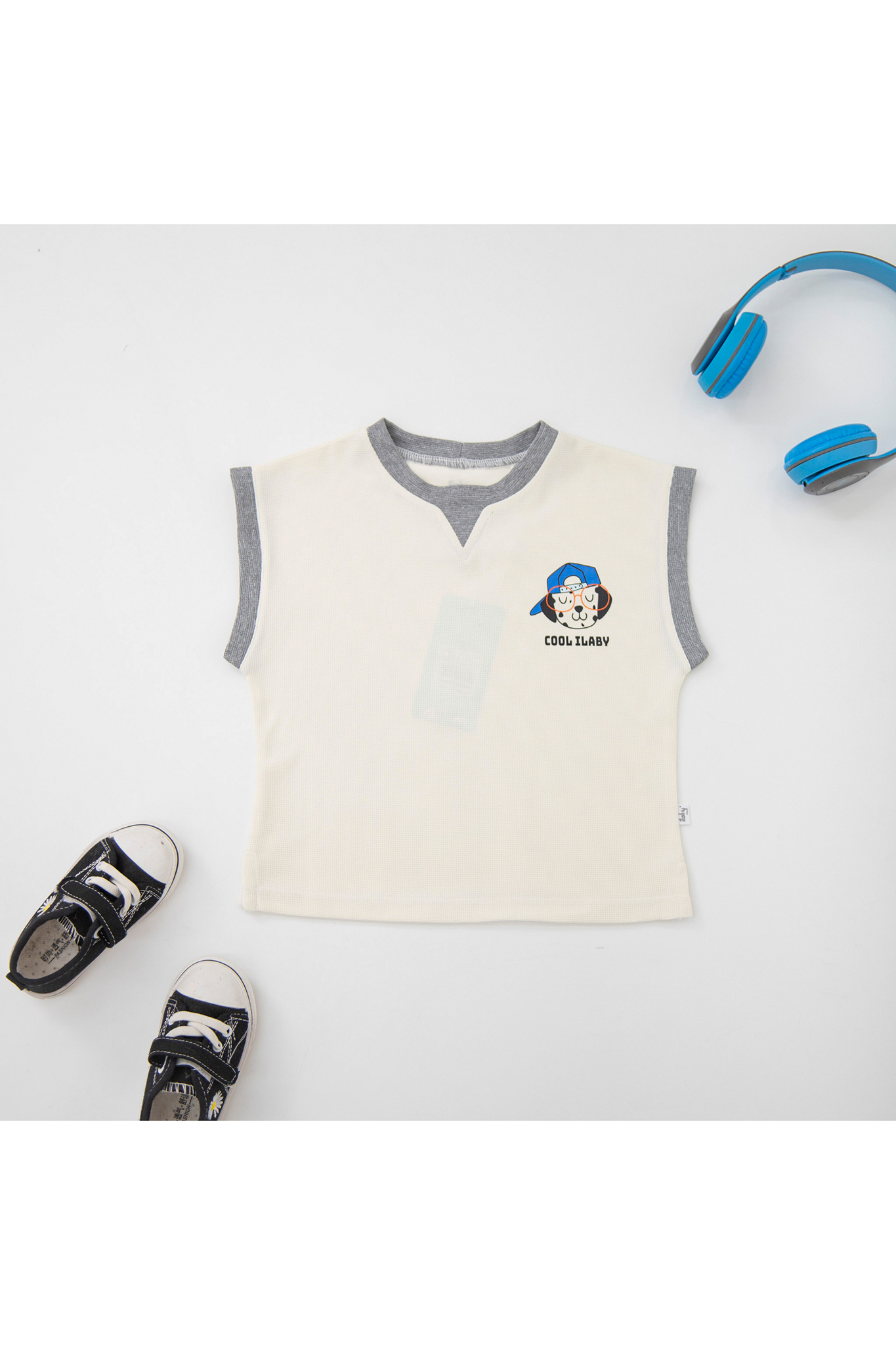 Áo thun tổ ong sát nách phối màu_thumbnail_1