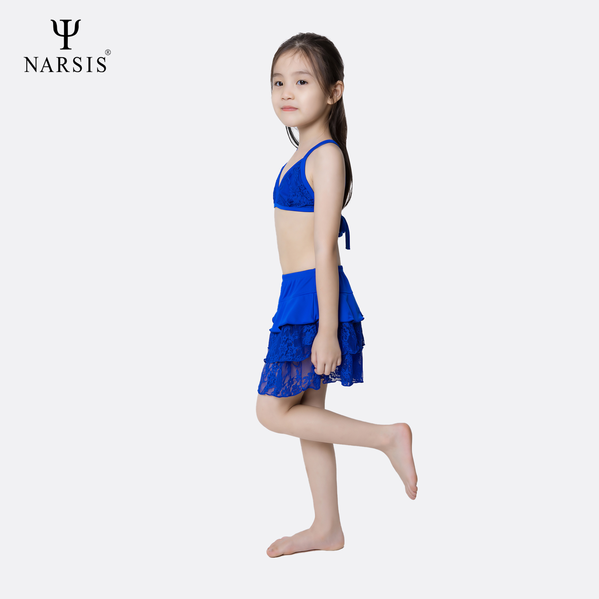 BỘ BƠI BÉ GÁI KA0002 NARSIS CHẤT LIỆU THOÁNG MÁT, DỄ CHỊU, THOẢI MÁI CẢ NGÀY, DỄ VẬN ĐỘNG_thumbnail_2