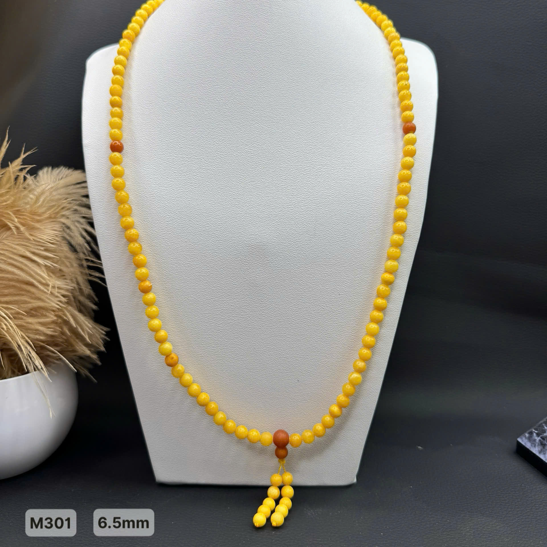 Chuỗi 108 Mật Mài Lì - M301