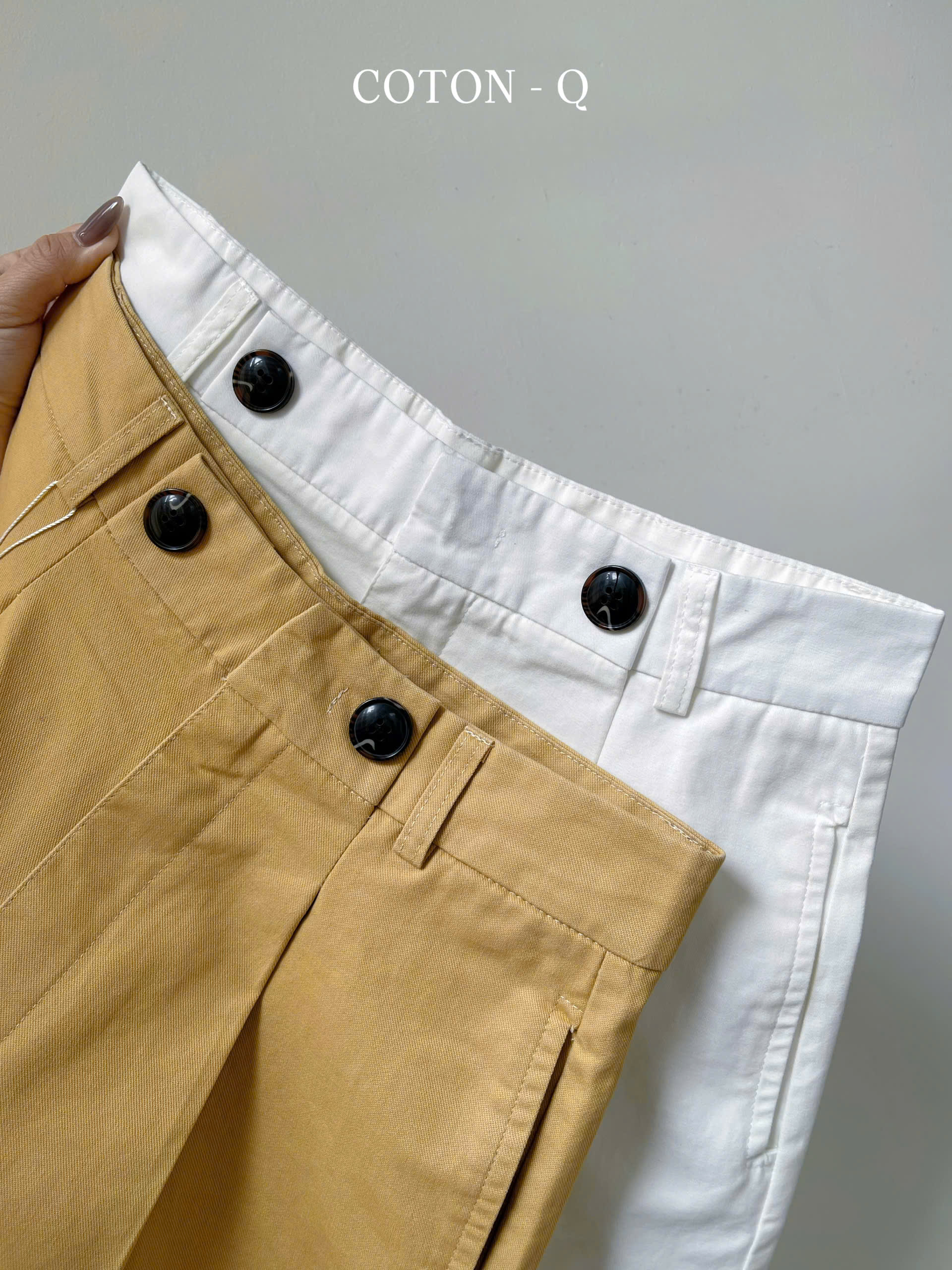 Quần đùi nữ Coton Q 2M ( TRẮNG )_thumbnail_18