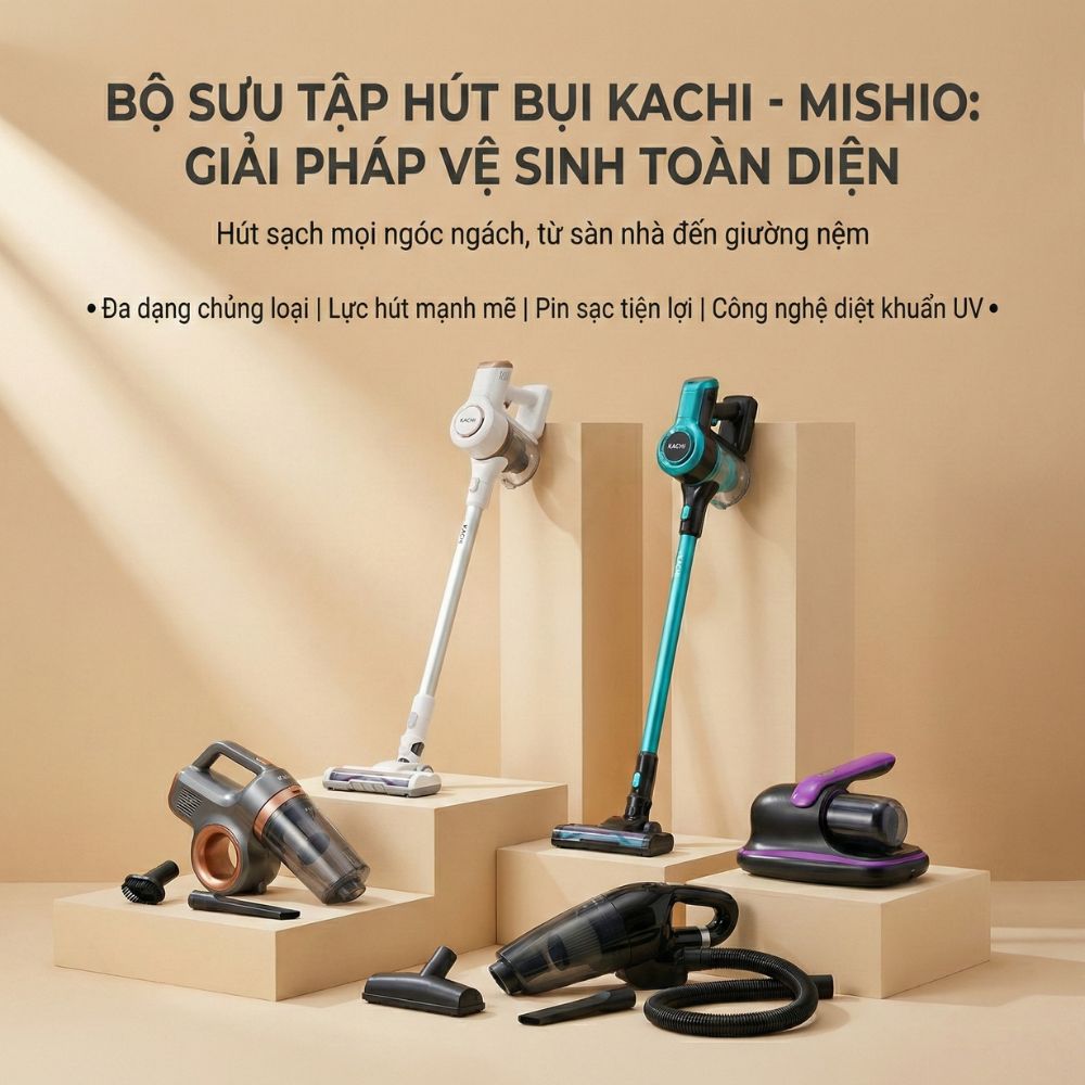 máy hút bụi kachi