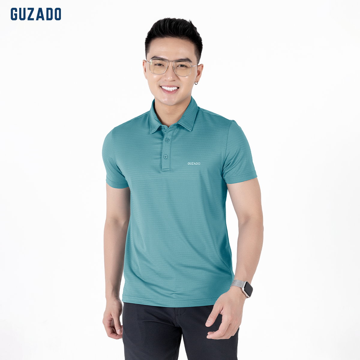 Áo Polo thể thao nam CoolMax-S1 Logo thương hiệu Guzado GPL01_thumbnail_36