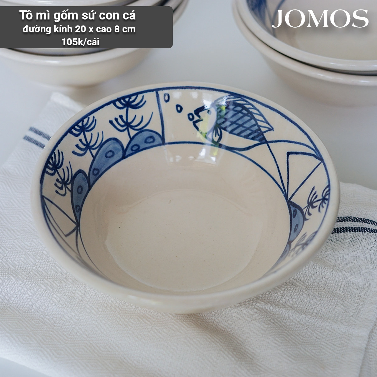 Tô lỡ gốm sứ họa tiết Cá 20cm mẫu 2 J000343_thumbnail_1