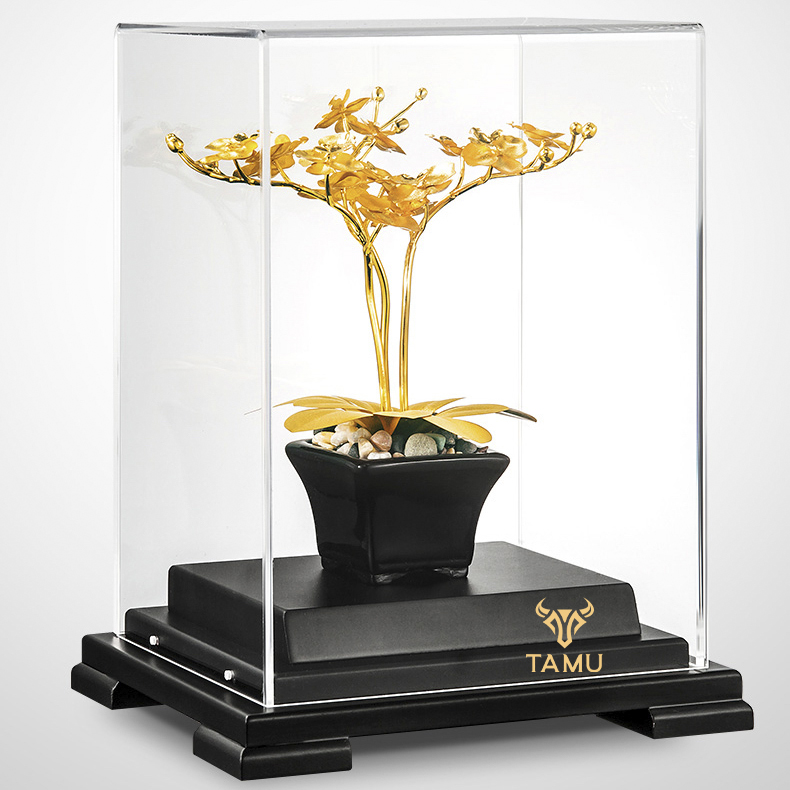 Chậu Hoa Lan Hồ Điệp Vàng 24K_thumbnail_3