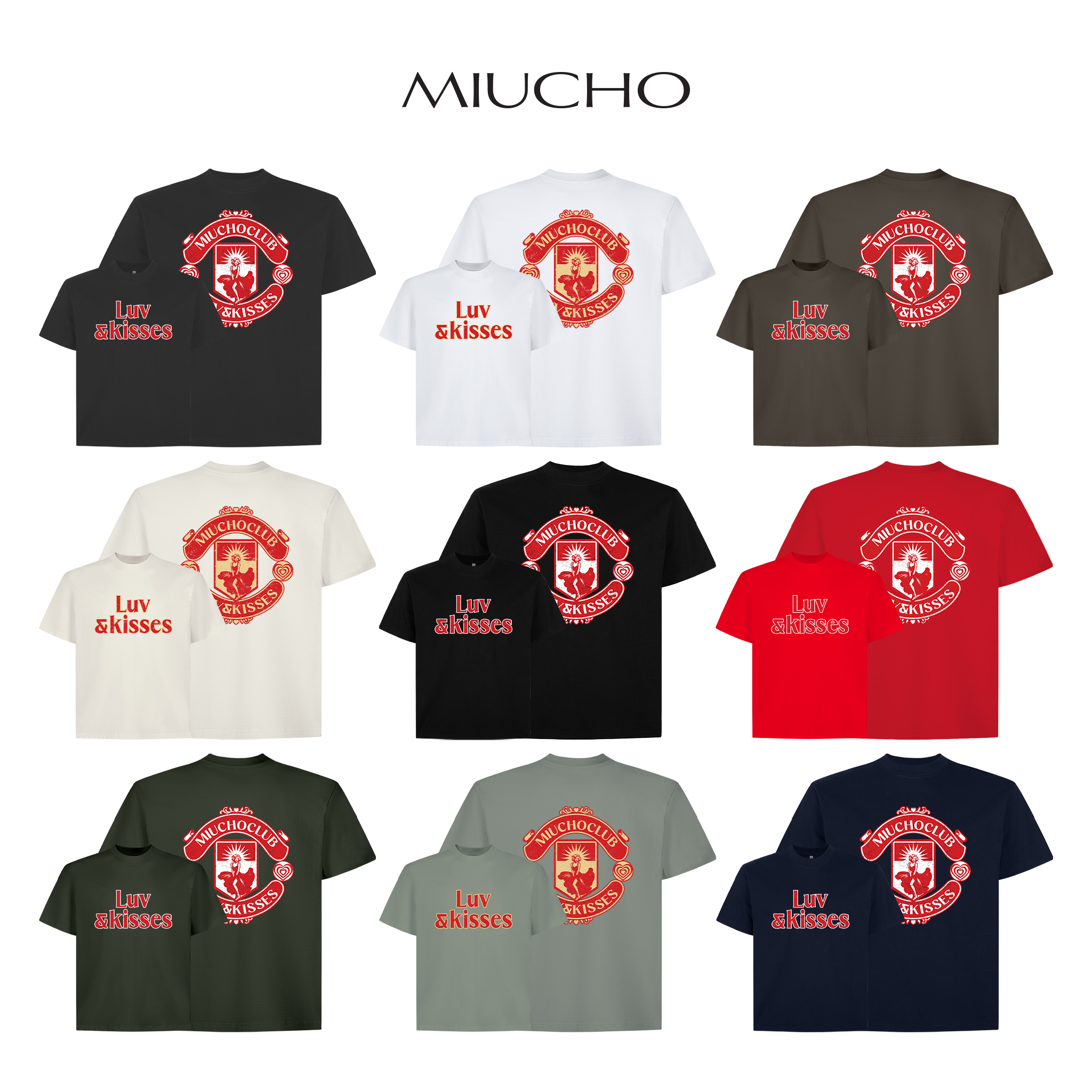 Áo phông nam form boxy in hình chất 2361 Miucho Club chất vải cotton 2 chiều cao cấp in mix_thumbnail_2