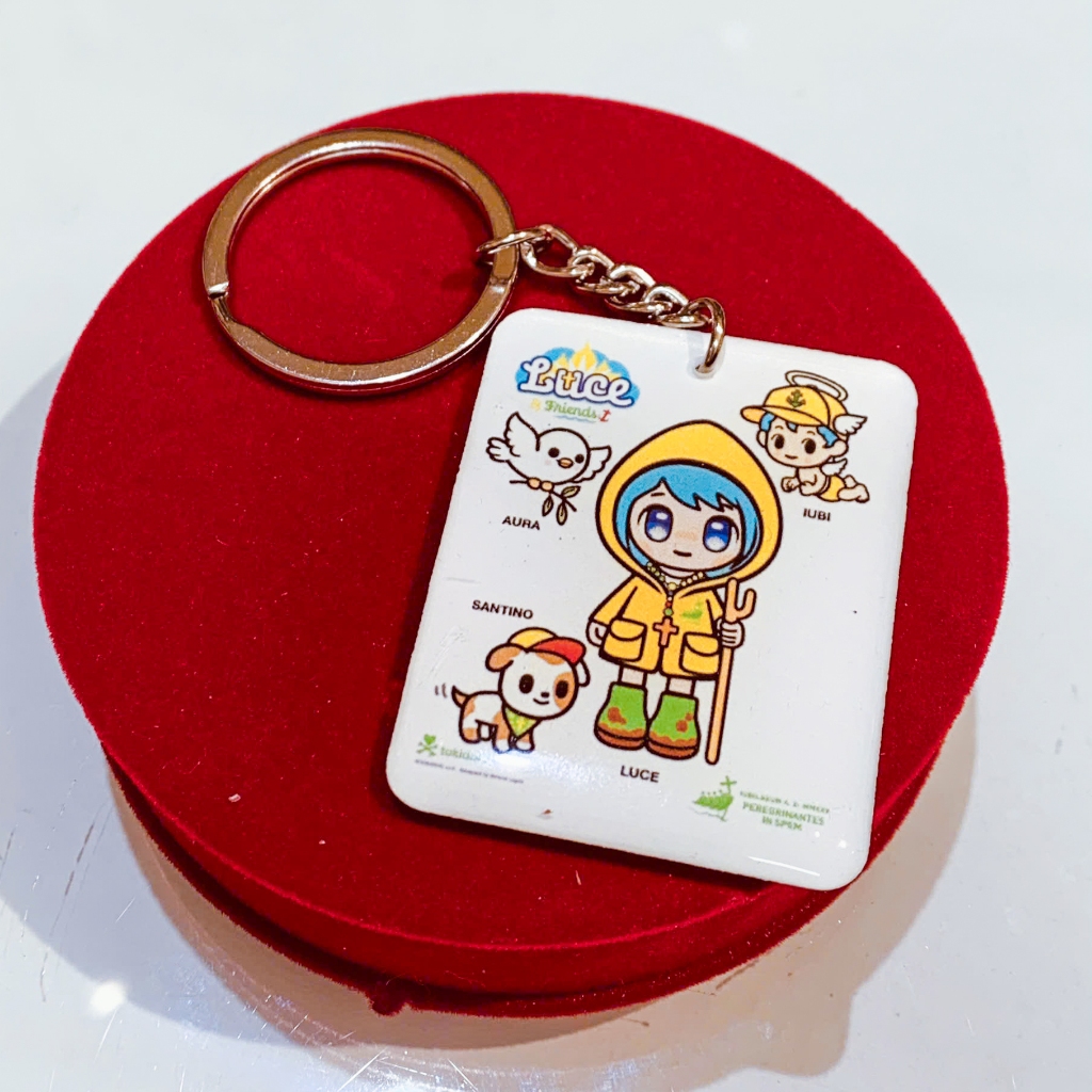 Móc khóa dẻo Luce - Linh vật năm thánh 2025 Vatican MK007 Quà tặng Công Giáo, NOEL, GIÁNG SINH, sinh nhật ý nghĩa_thumbnail_11