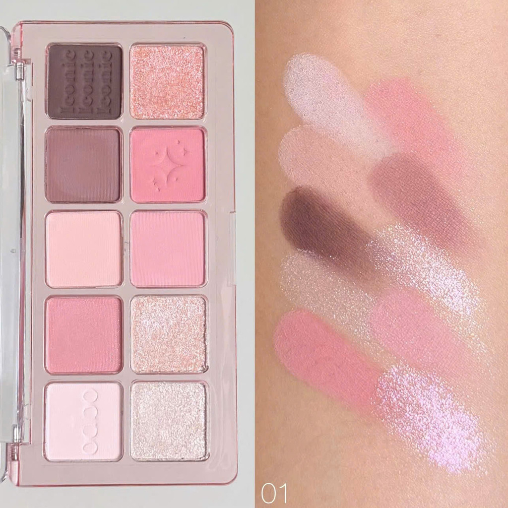 [ODBO] Bảng phấn mắt 10 ô Odbo Iconic (OD2029)_thumbnail_2