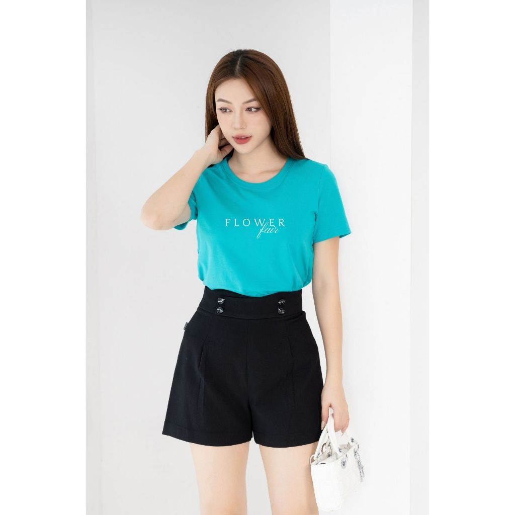 [Form Vừa] Áo phông nữ LOZA dáng suông vừa chất liệu thun 95% cotton - G0136_thumbnail_3