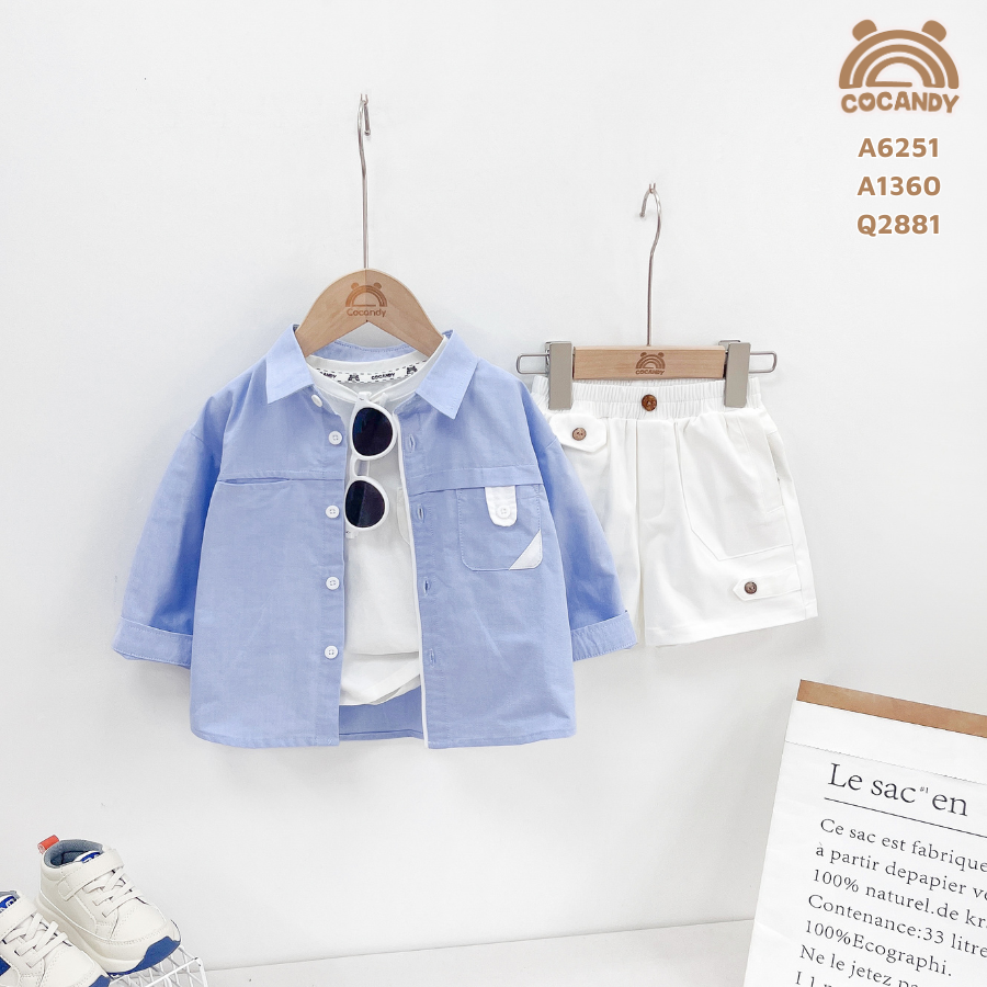 Áo dài XDƯƠNG túi ngực phối TRẮNG cúc_thumbnail_0