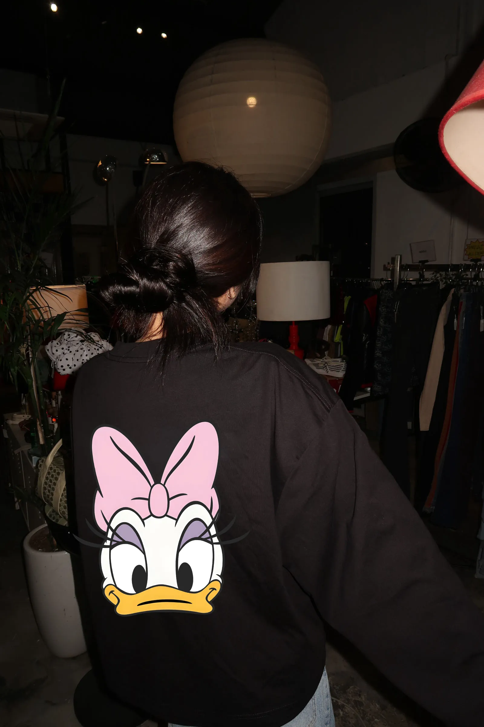 Áo thun boxy nữ tay dài Vịt donalid Miucho 3489_thumbnail_2