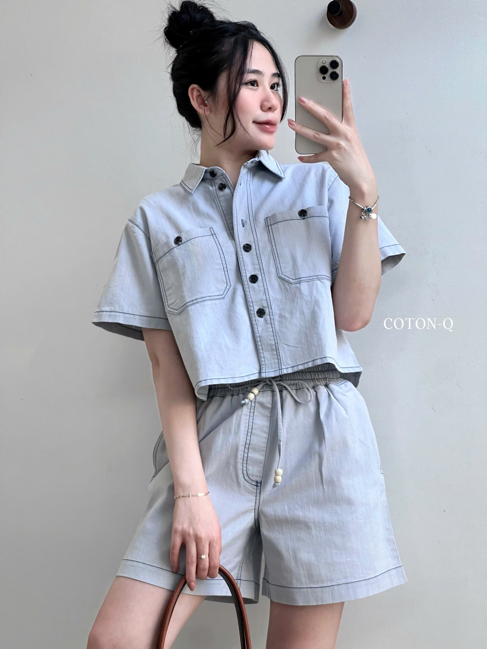 Set bộ ngắn Coton Q lưng thun_thumbnail_8