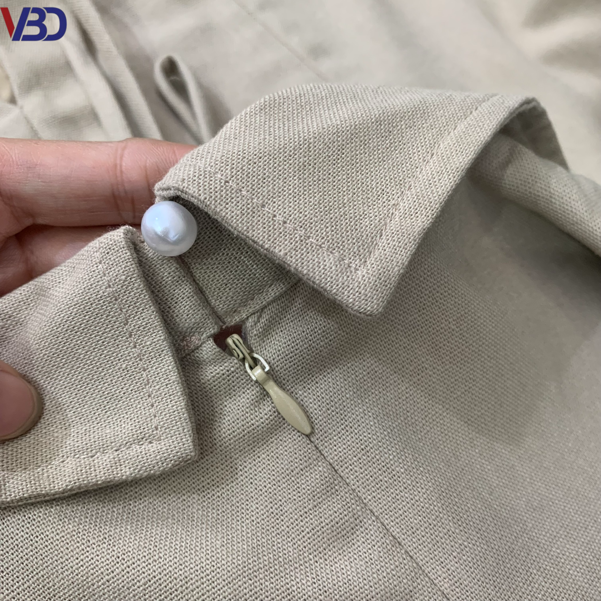 Sét áo kiểu kèm chân váy dáng A bigsize SET03 dành cho nàng béo mập từ 55-95kg_thumbnail_3