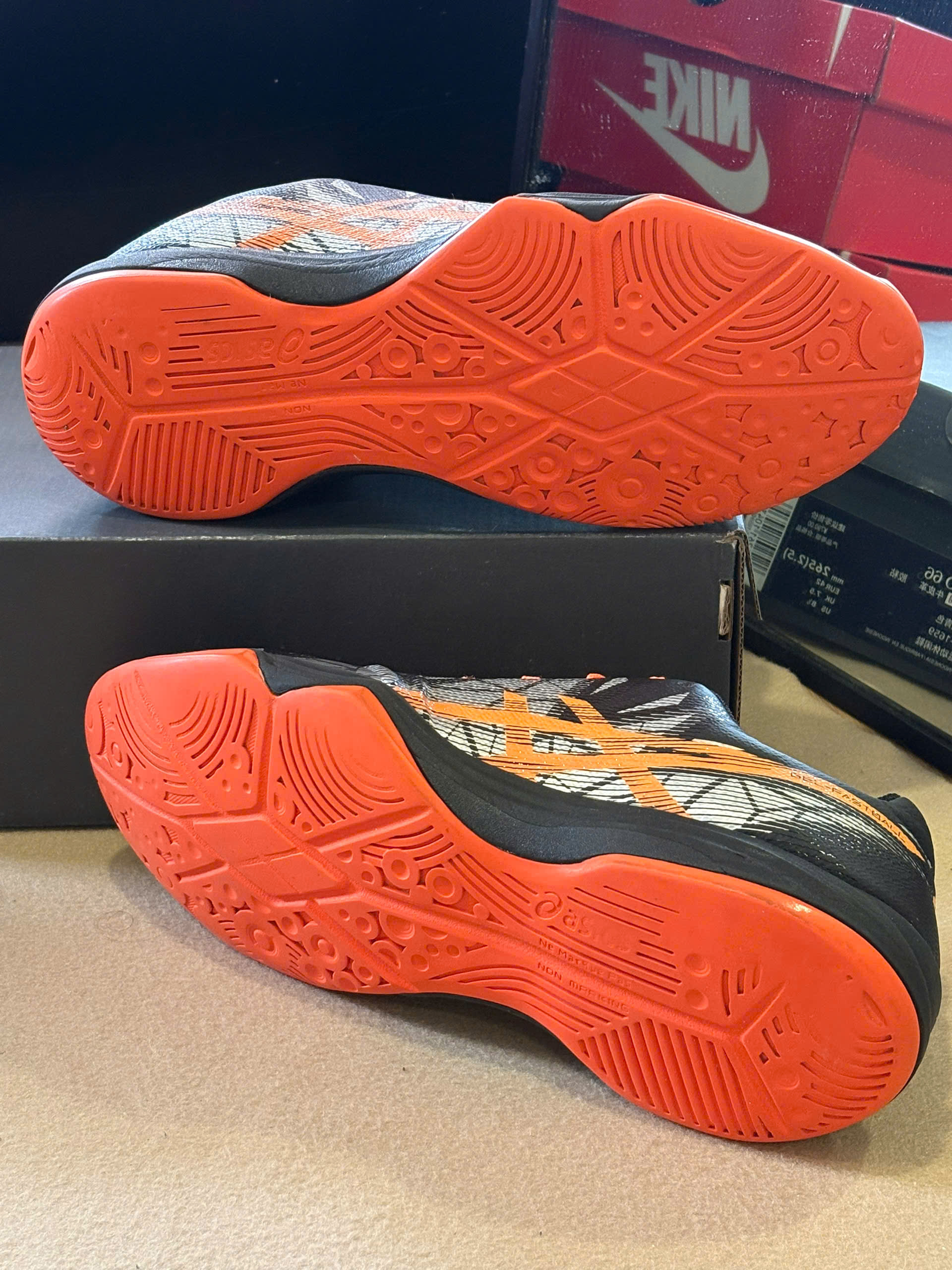 ASICS GEL-FASTBALL 3 Indoor Court Shoes E712N-001 - Black_thumbnail_6