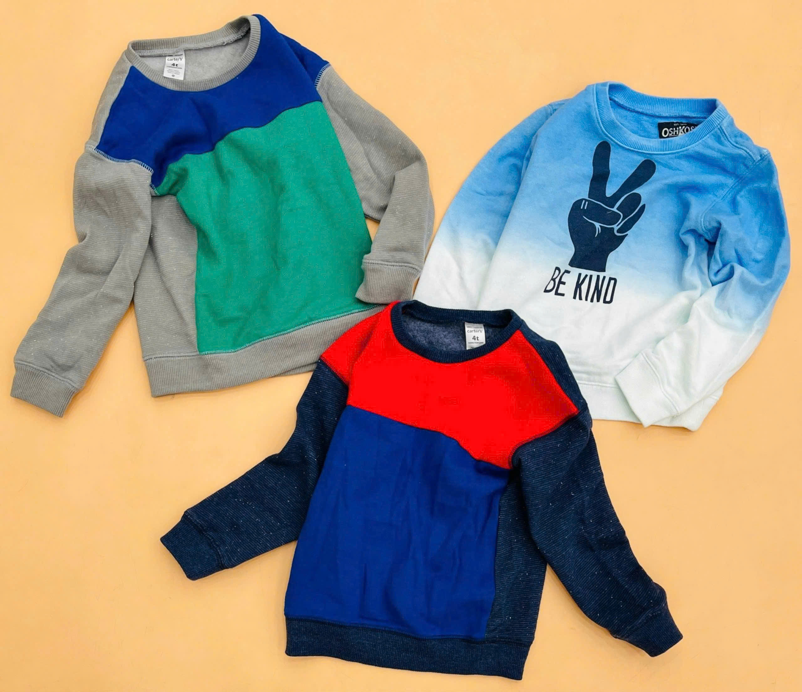 Set 3 áo bé tay dài ( NGẪU NHIÊN ) - mua từ 2set có trùng_thumbnail_2