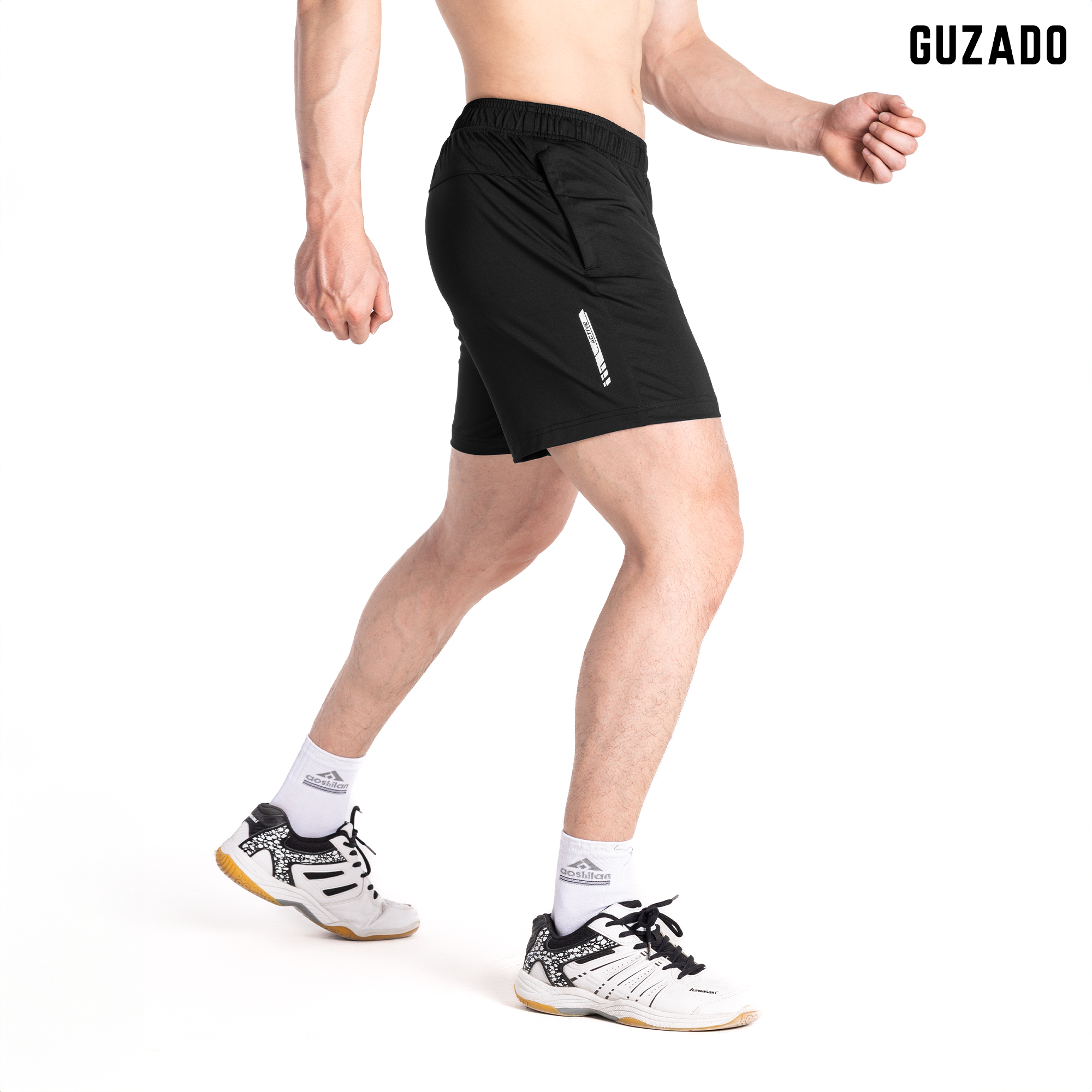 Quần Short Thế Thao GUZADO Chất Liệu Thun Lạnh GSR10_thumbnail_9