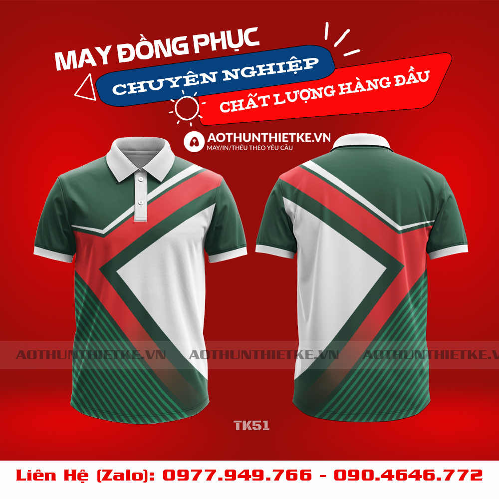 Áo Đồng Phục 3D TK51