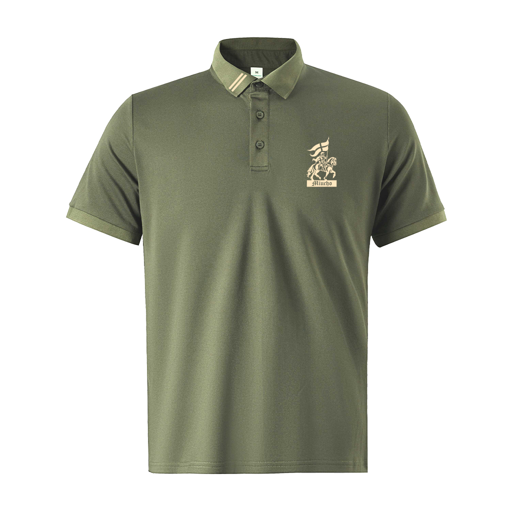 Áo polo nam form vừa regular vải cá sấu đứng form thoáng mát 1836 Miucho Iconic in basic_thumbnail_8
