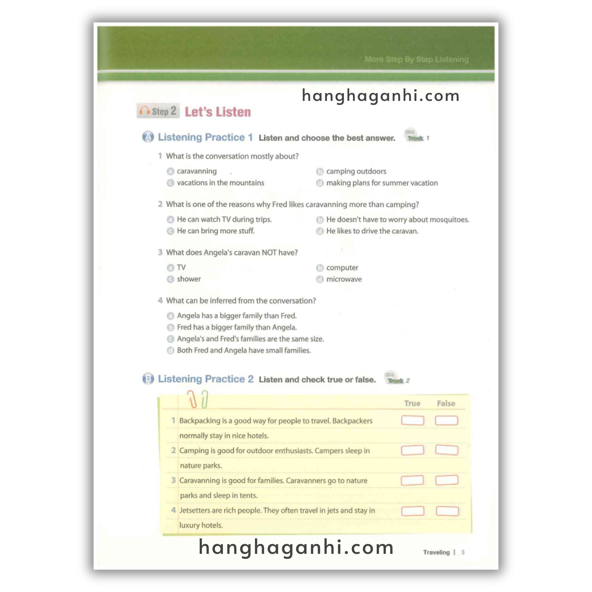 More Step By Step Listening Level 1,2,3  Bộ 3 cuốn kèm File nghe_thumbnail_17