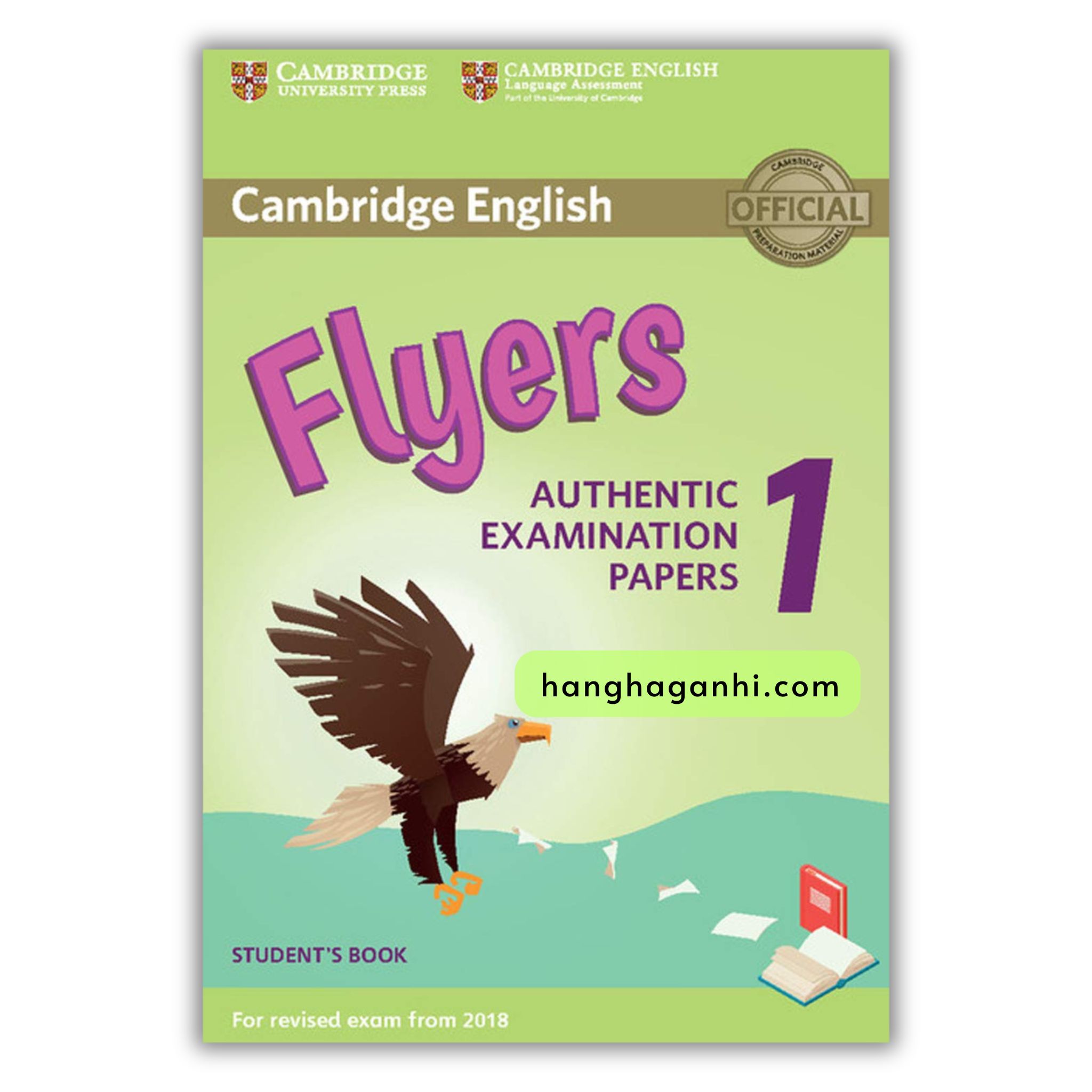 Cambridge English Flyers - Bộ đề 4 cuốn bản mới nhất 2018-2020 Kèm file nghe và đáp án_thumbnail_1