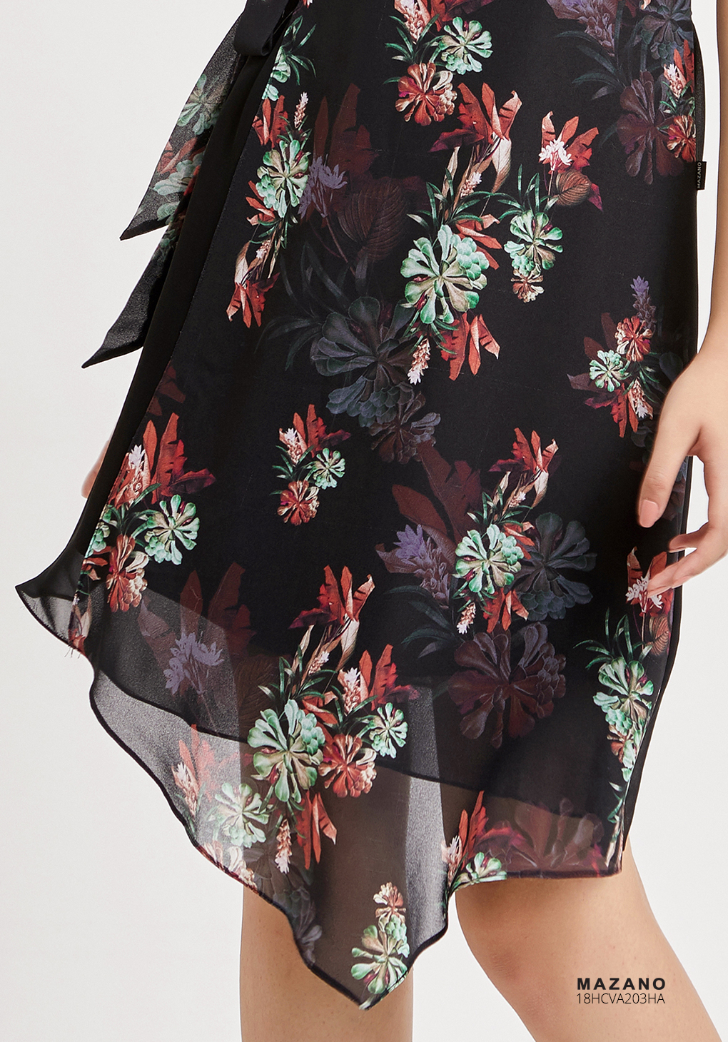 Váy hoa sát tay thắt đai_thumbnail_4