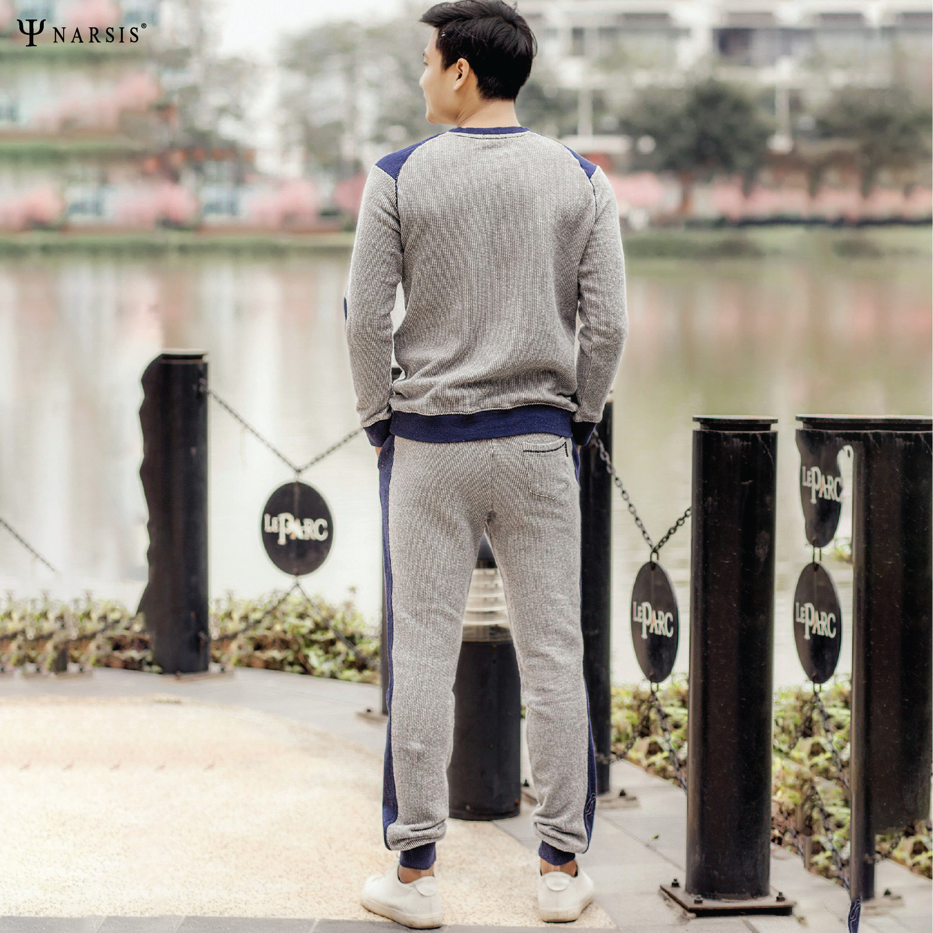 BỘ NAM THU ĐÔNG E7023 NARSIS CHẤT LIỆU THOÁNG MÁT, DỄ CHỊU, THOẢI MÁI CẢ NGÀY, DỄ VẬN ĐỘNG_thumbnail_2