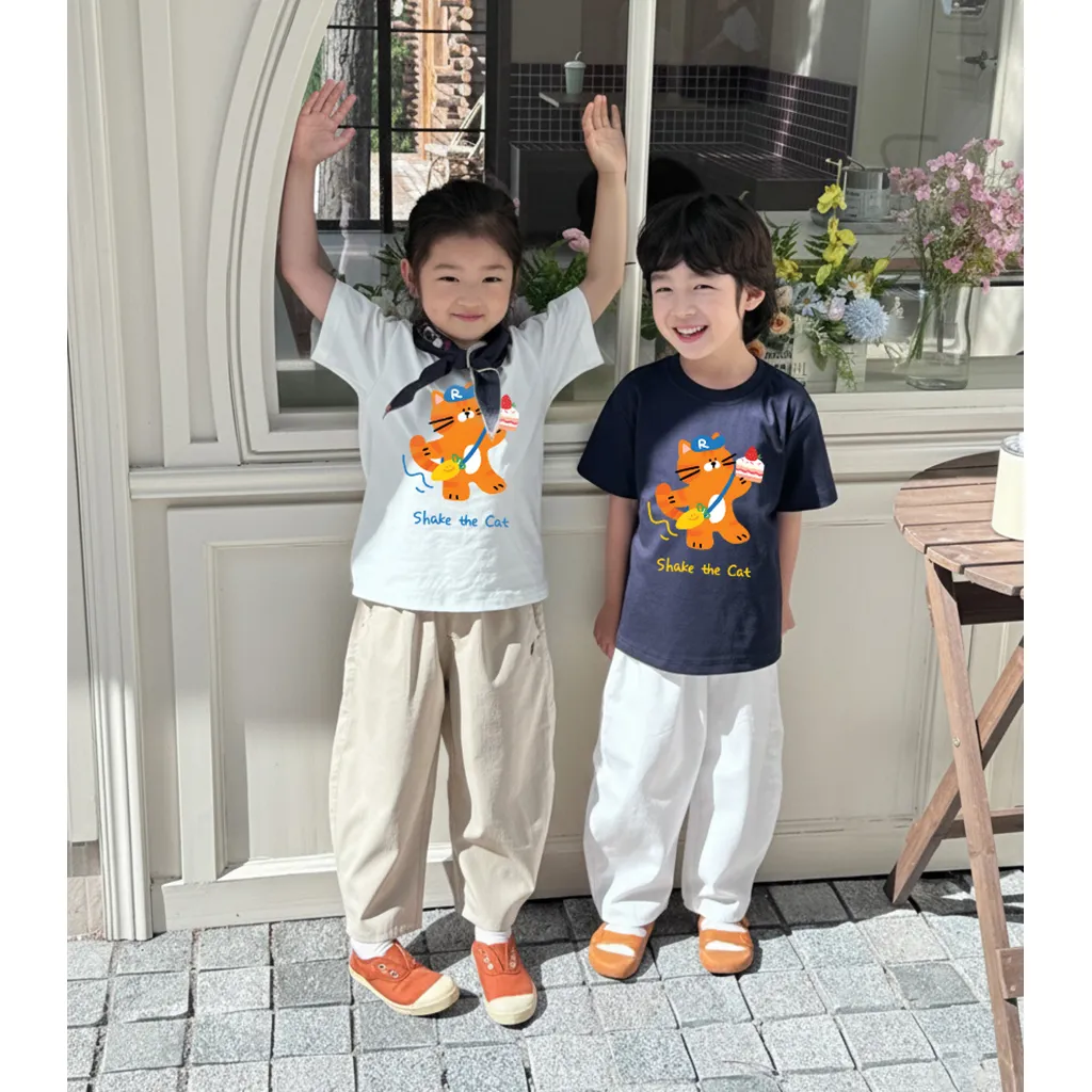 Áo thun bé trai bé gái Cat Kado form rộng 3142_thumbnail_5