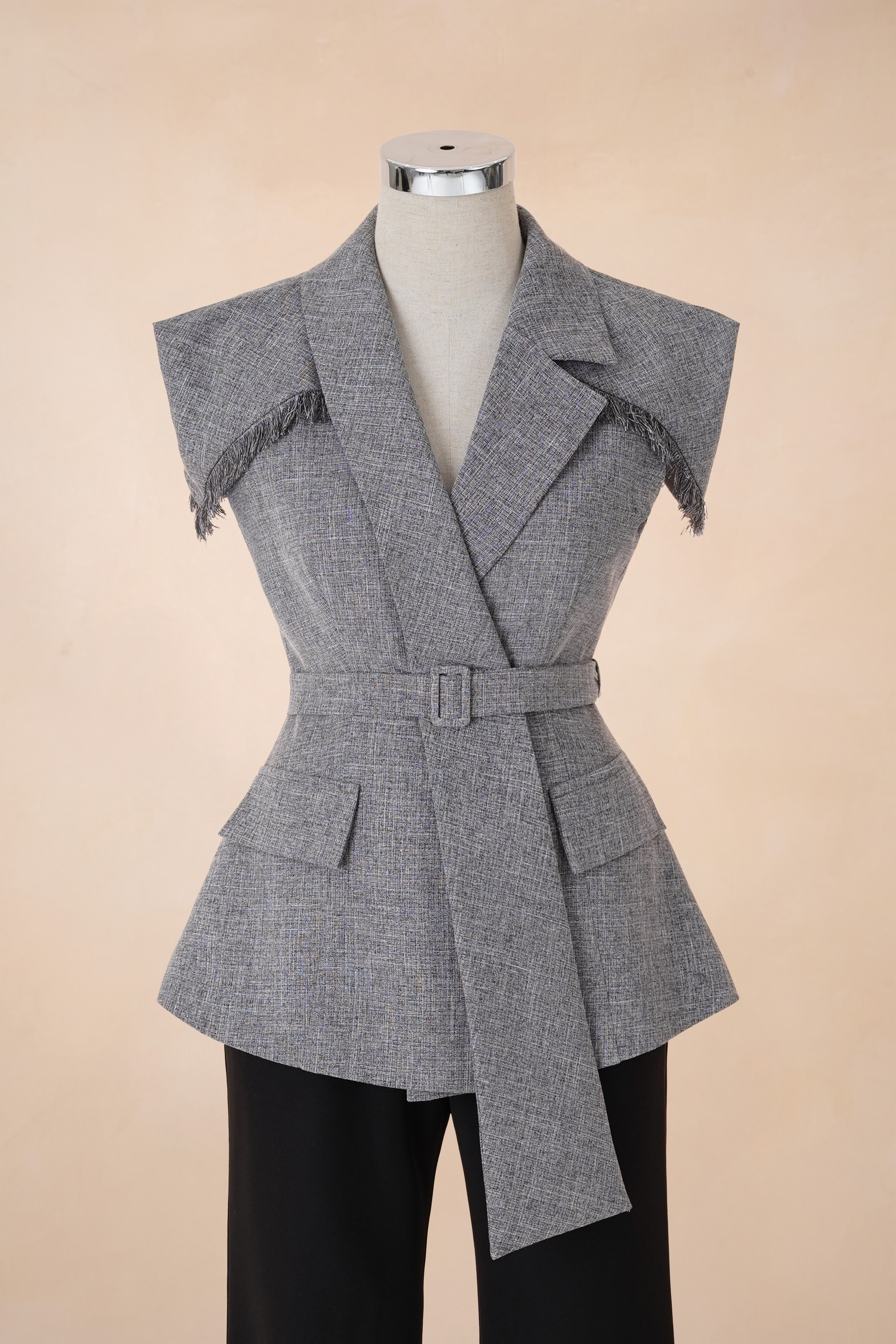 Áo PL Trùm Vai Đai Nắp Túi