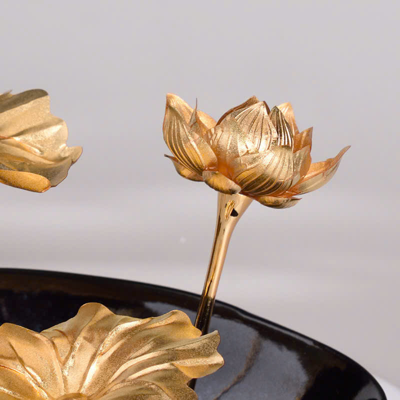 Quà tặng châu hoa sen để bàn mạ vàng 24k_thumbnail_3