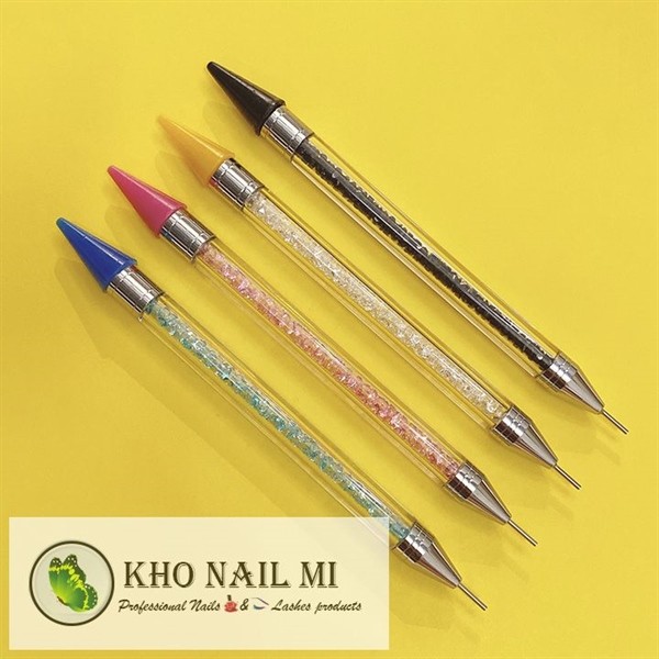 Bút chấm đá 2 đầu loại xịn - 1 đầu hít đá 1 đầu cậy chỉnh đá