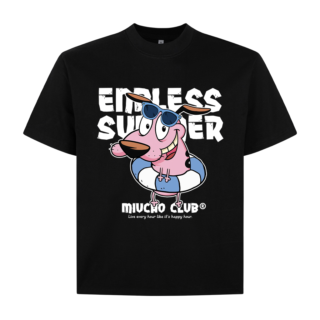 Áo phông form boxy in hoạt hình dễ thương 2359 Miucho Club cổ tròn vải cotton 2 chiều cao cấp in mix_thumbnail_9