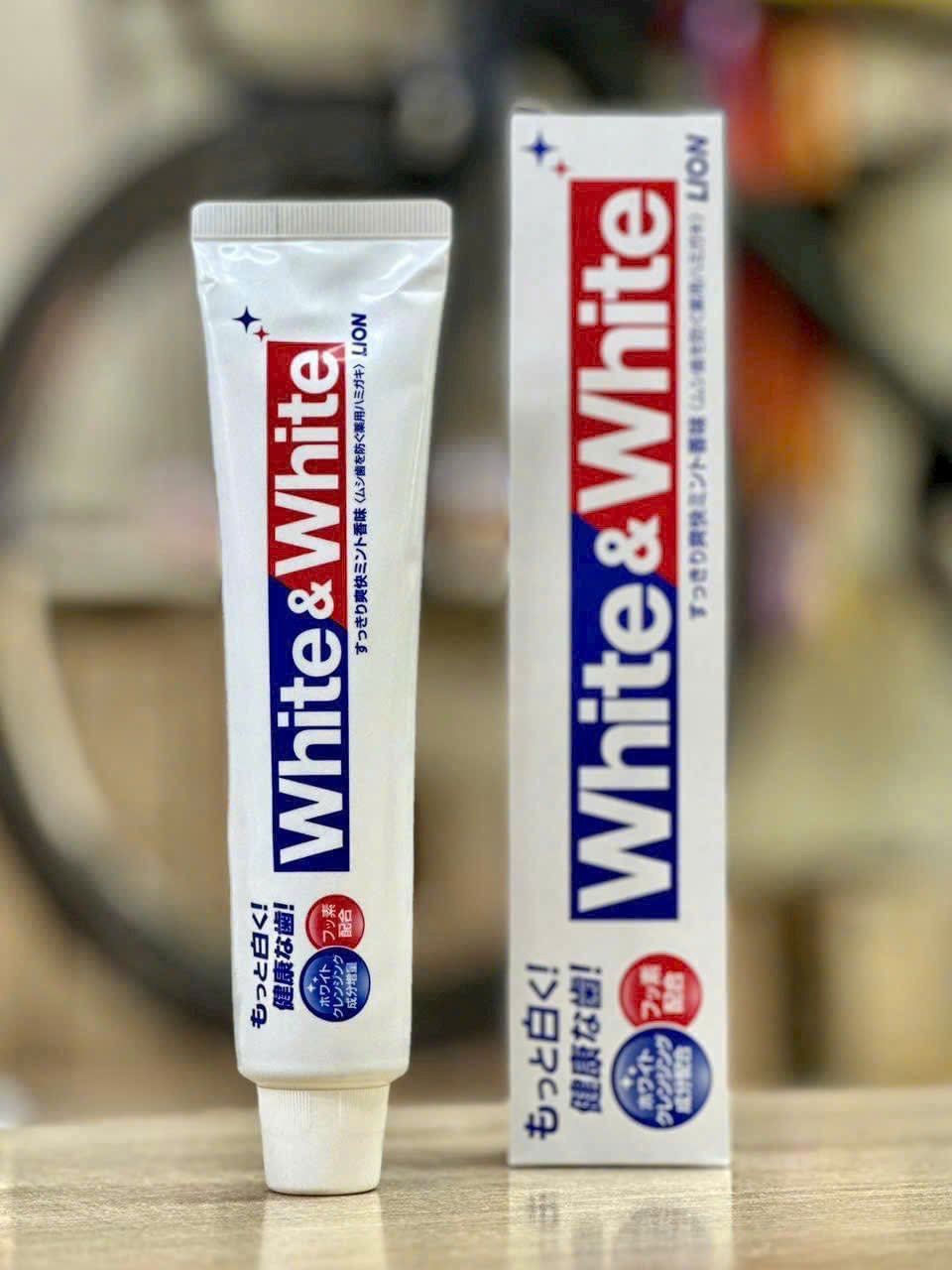 SET 2 KEM ĐÁNH RĂNG WHITE&WHITE NHẬT BẢN_thumbnail_2